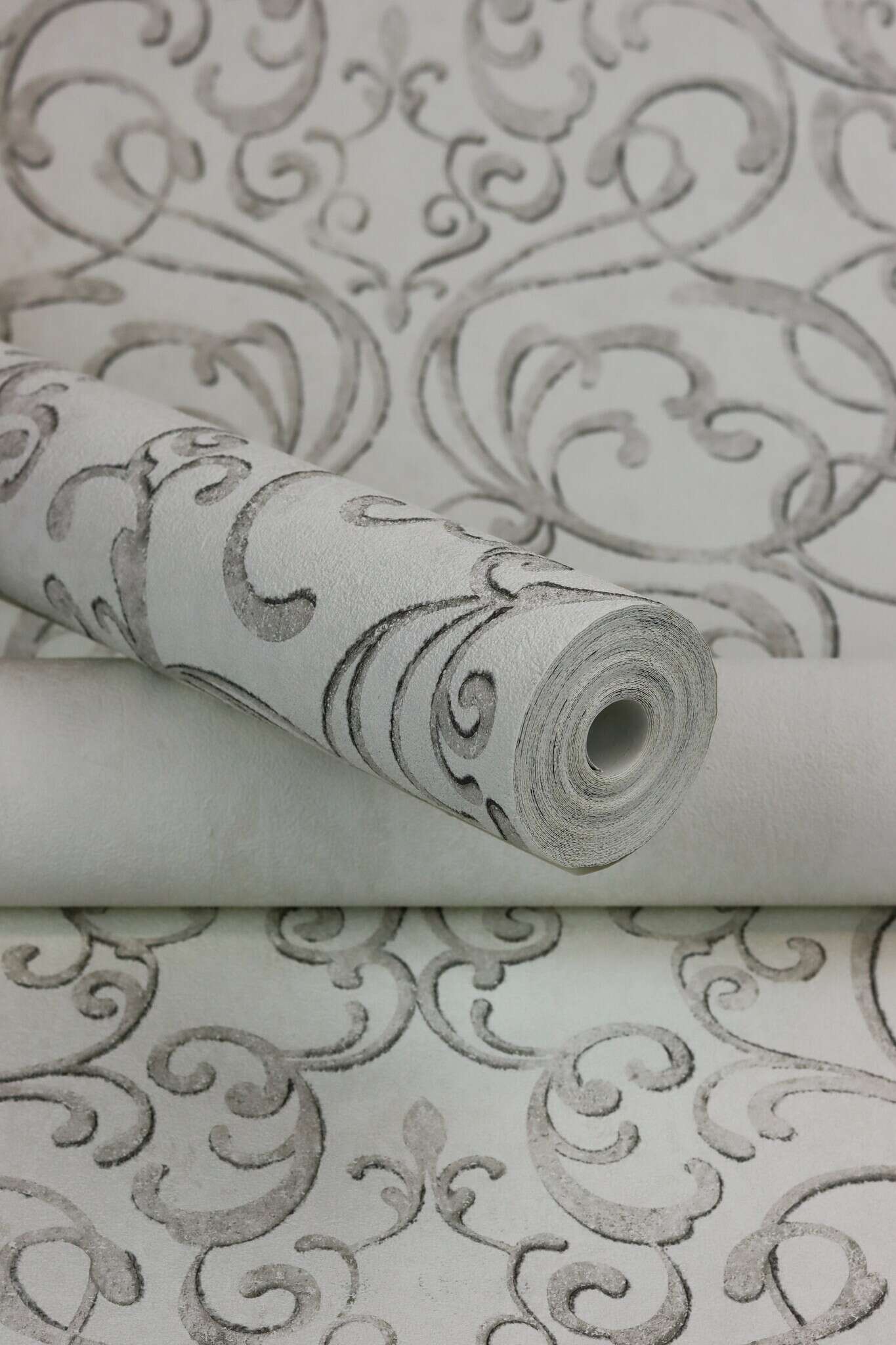 10-651607 Detailaufnahmen 11 Non-woven wallpaper in white-cream white Selection 651607