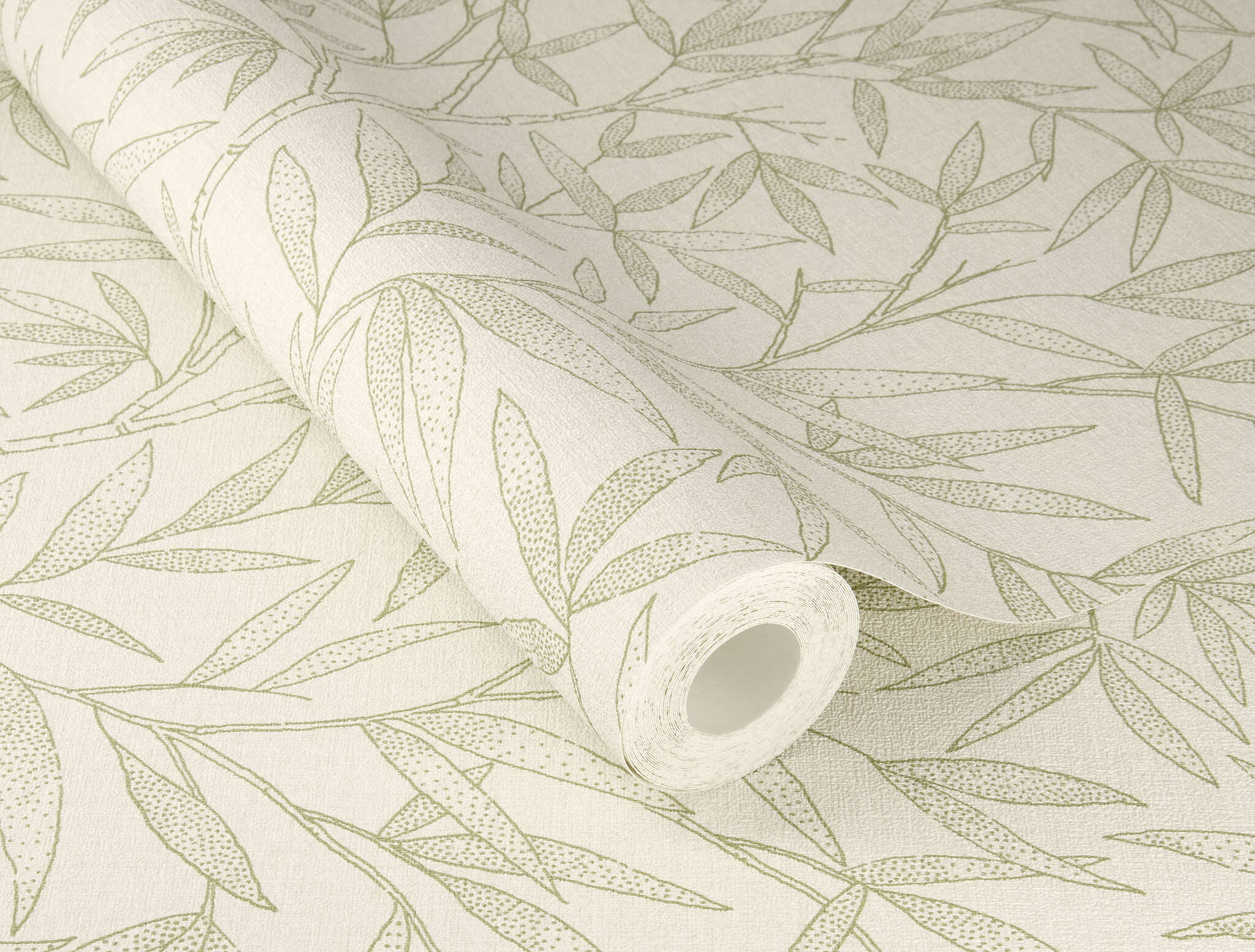 10-983135 Detailaufnahmen 1 Non-woven wallpaper in green-petrol Novella XL 983135