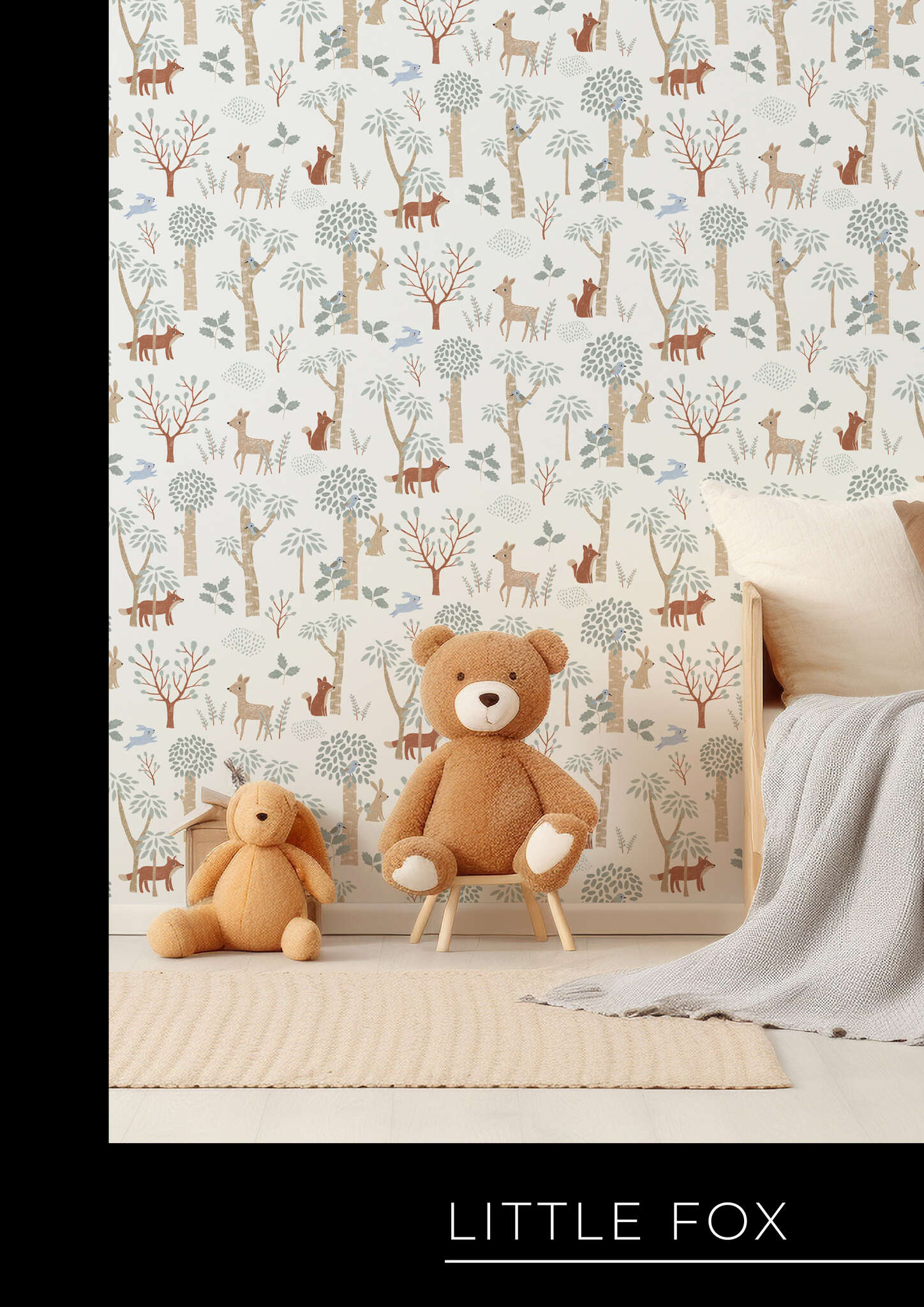 10-302813 Raumsituationen 1 Vliestapete in Beige Kids World II 302813