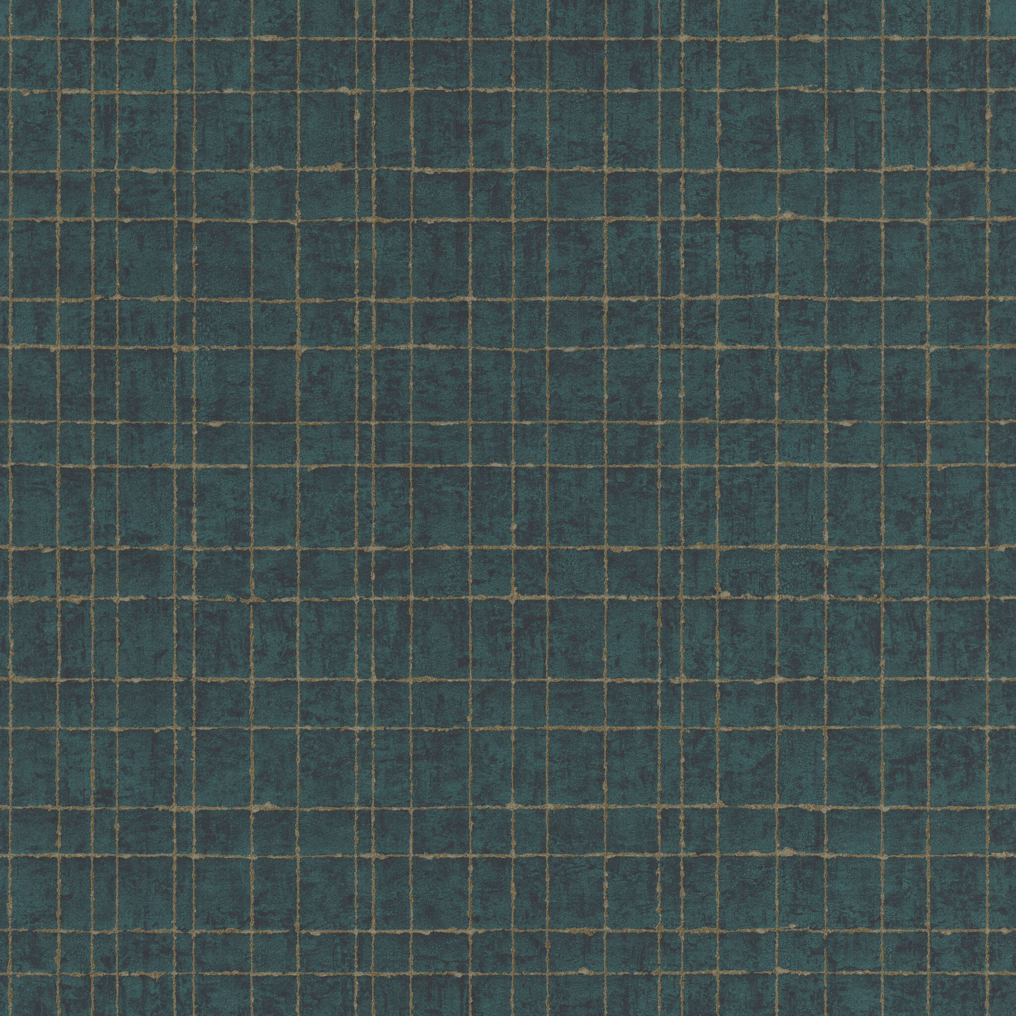 10-551358 Artikelscan 1 Papier peint intissé à carreaux pétrole 551358
