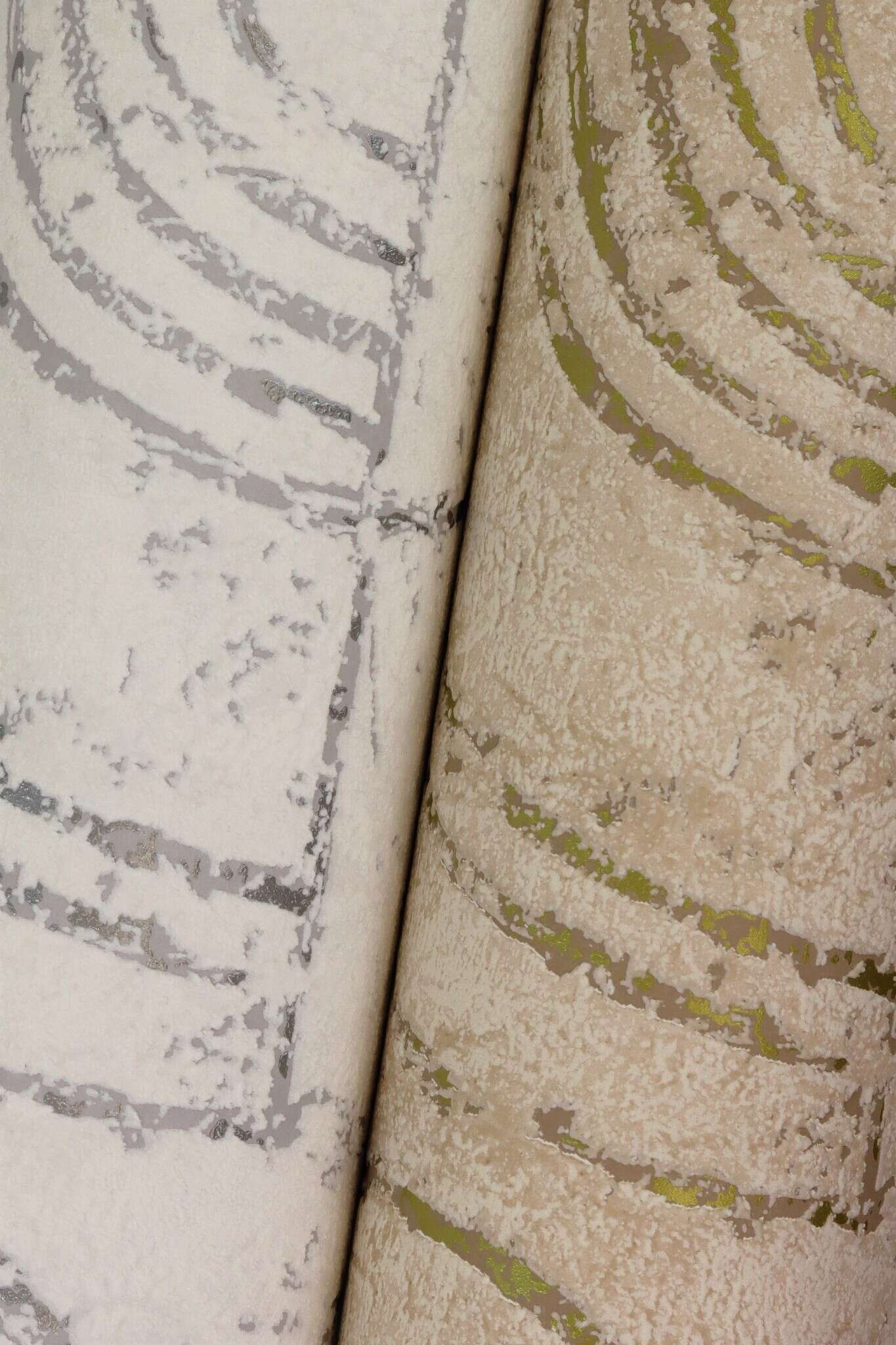 10-653618 Detailaufnahmen 2 Graphic non-woven wallpaper in white-cream white Welcome Home 653618