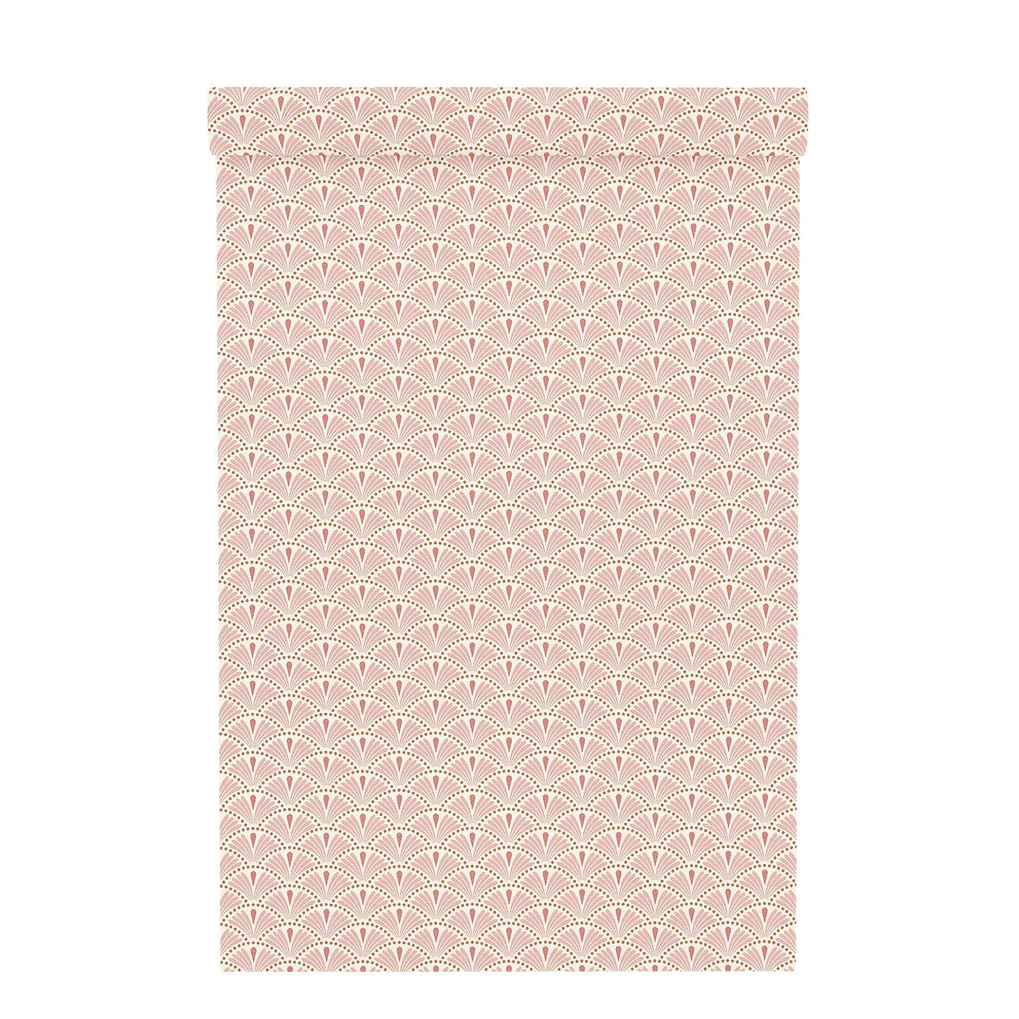10-637939 Rolle abgerollt 1 Non-woven wallpaper in Pink Selection vinyl/non-woven 637939