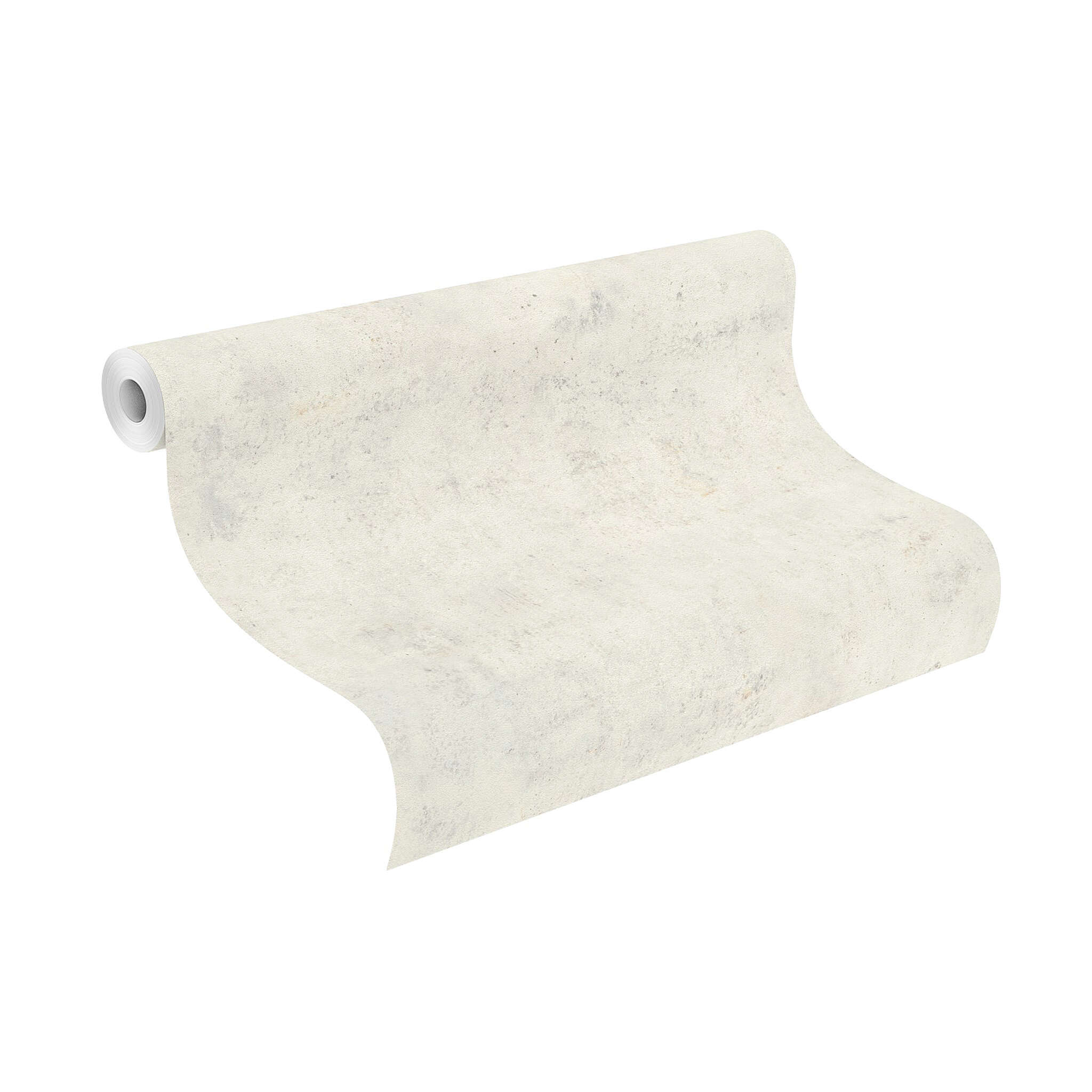 10-939507 Rolle abgerollt 1 Rollenabbildung mit Tapete mit rustikaler Betonoptik