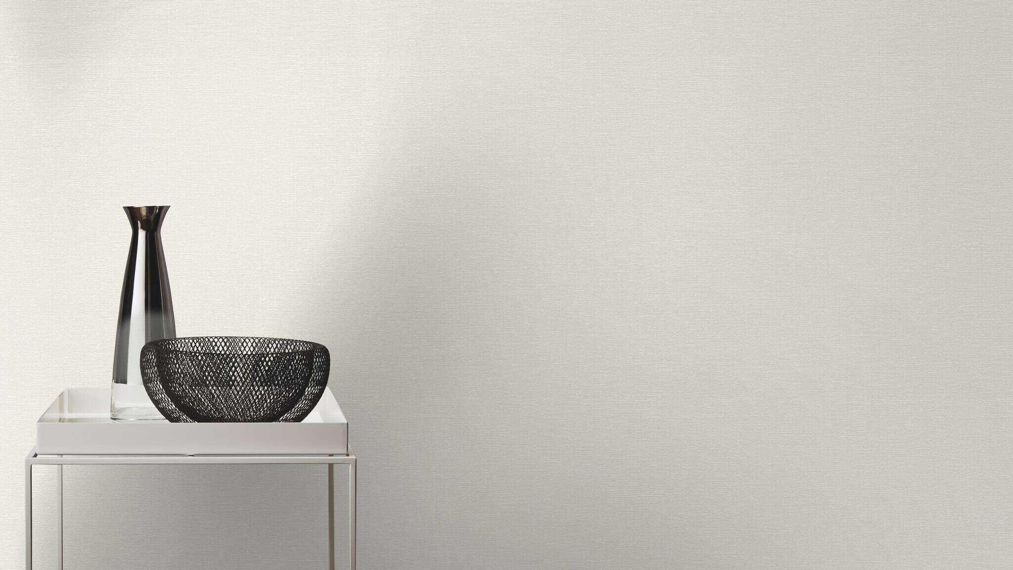 10-804546 Raumsituationen 5 Room with Single-colour wallpaper with a fine texture