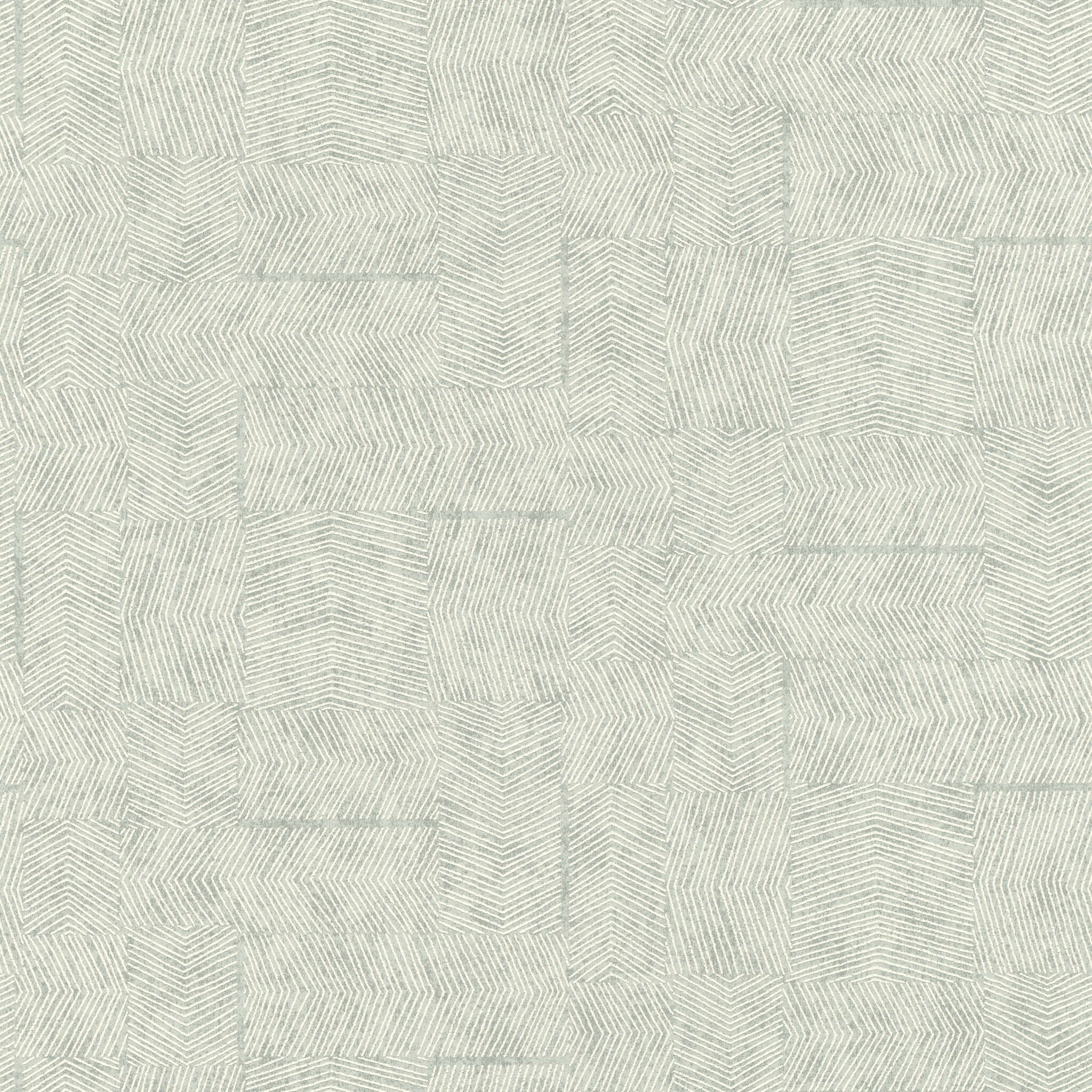 10-412758 Artikelscan 1 Abstract non-woven wallpaper with a green line pattern, In Bloom – Kurt 412758