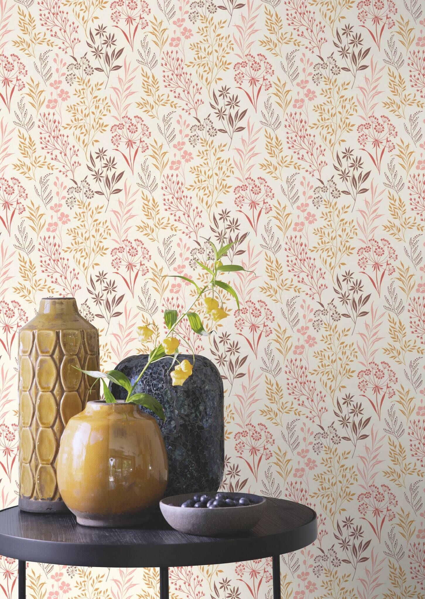 10-794533 Raumsituationen 3 Non-woven wallpaper in red Selection vinyl/non-woven 794533