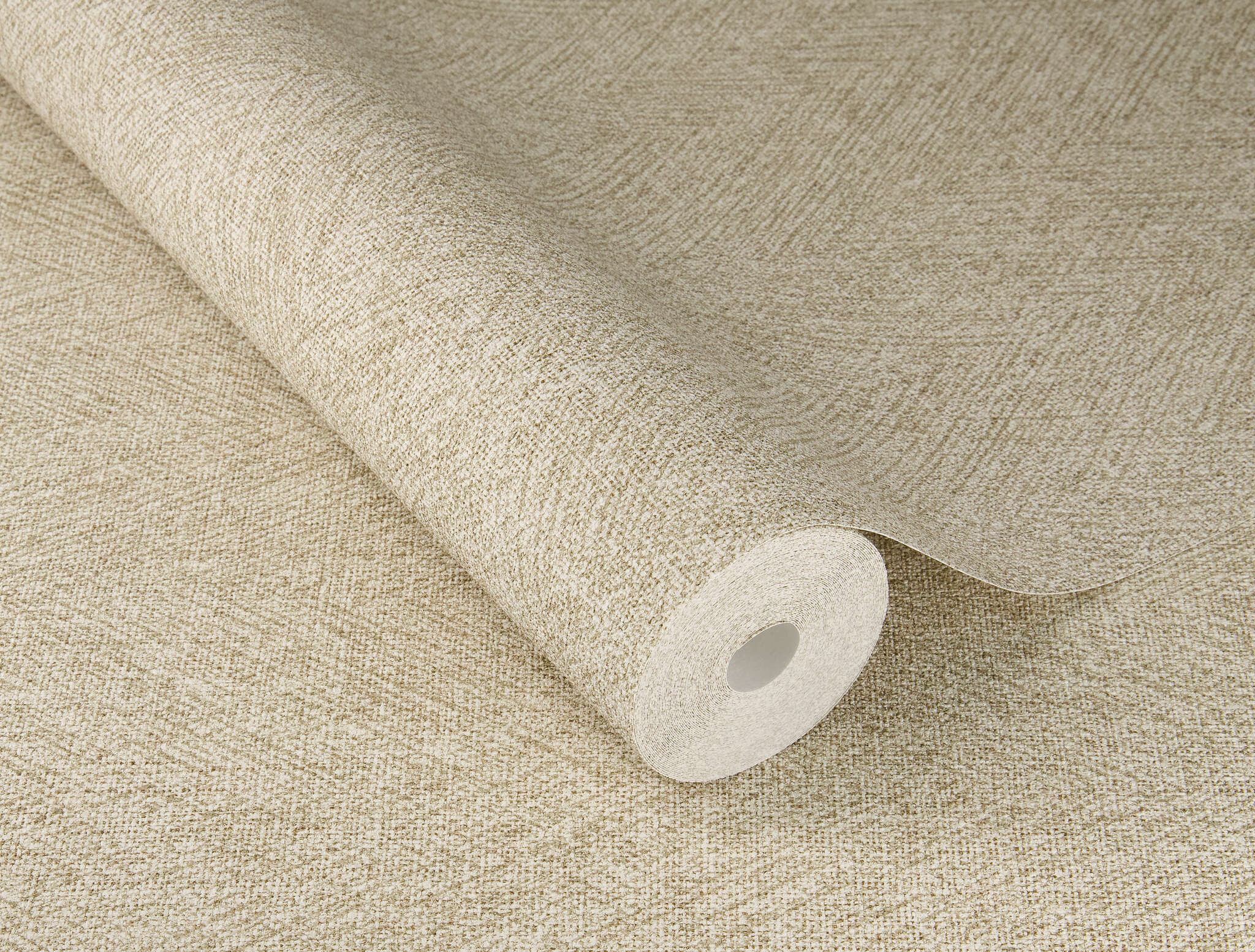 10-613148 Detailaufnahmen 1 Vliestapete gewebte Struktur in Beige - Atelier Tissé Harris 613148