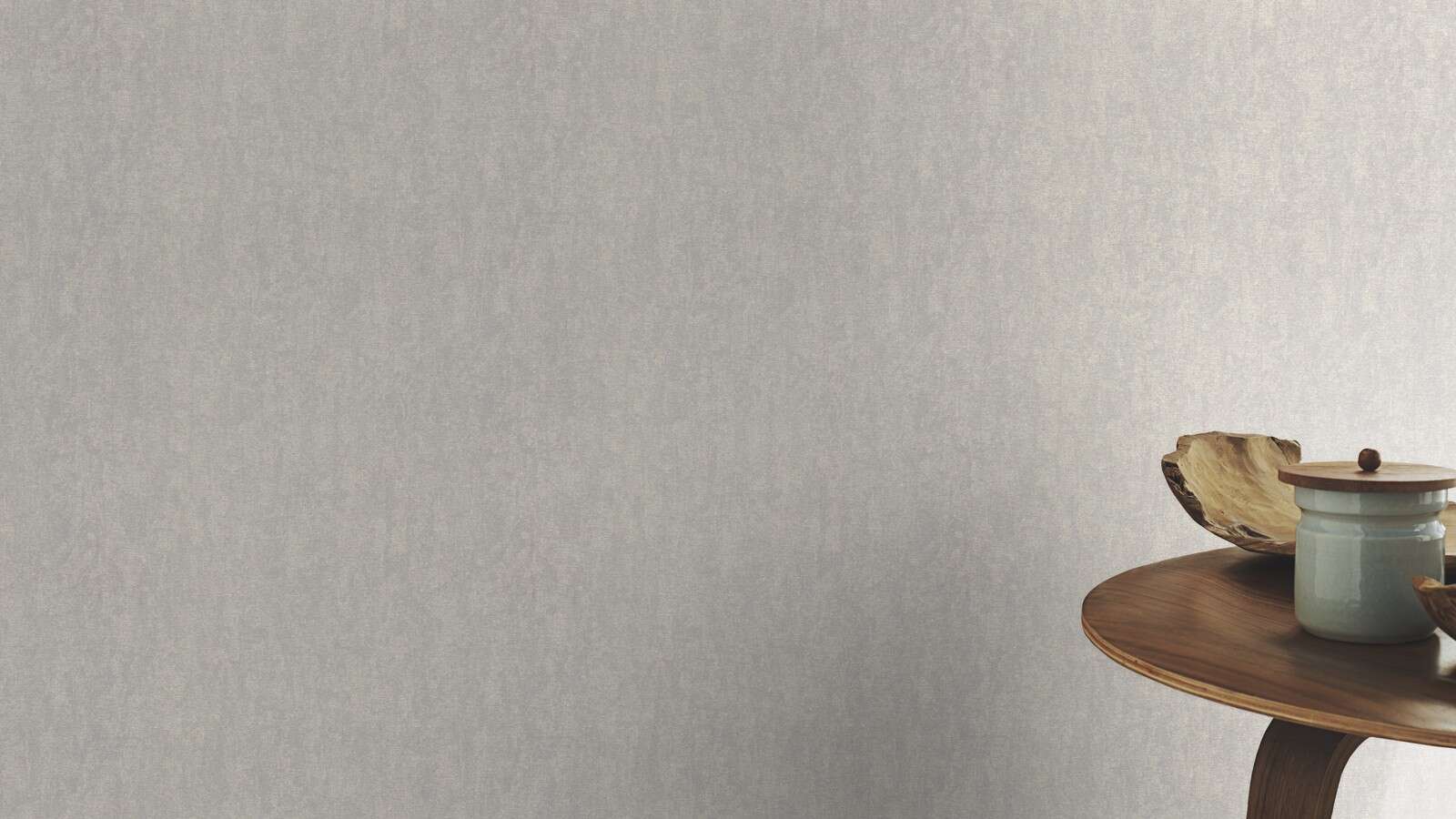 10-402353 Raumsituationen 4 Room with Modern wallpaper in light grey with a subtle, textured surface for minimalist rooms