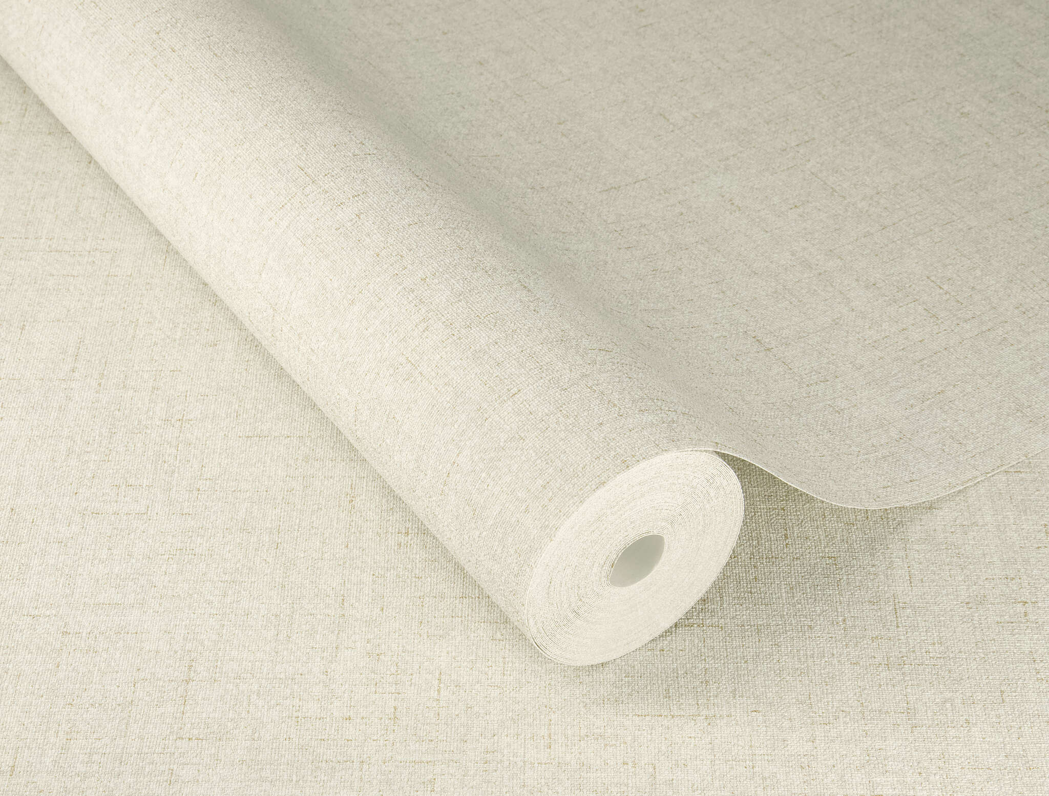 10-435641 Detailaufnahmen 1 Non-woven wallpaper with a textile look in beige - Noble Zen Nuno 435641