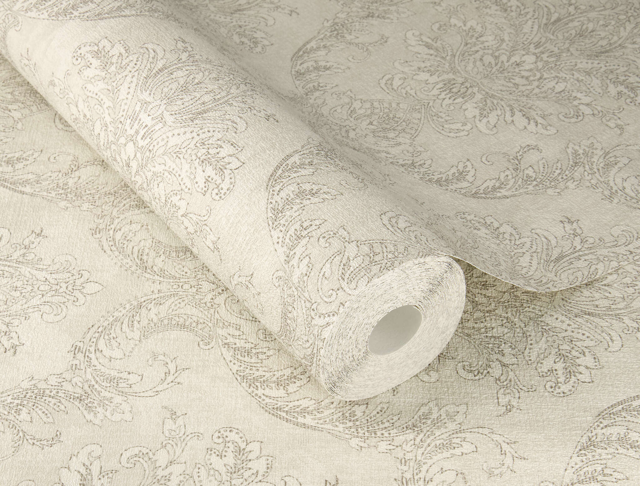 10-816020 Detailaufnahmen 1 Ornamente Vliestapete in Creme #followusaround 816020
