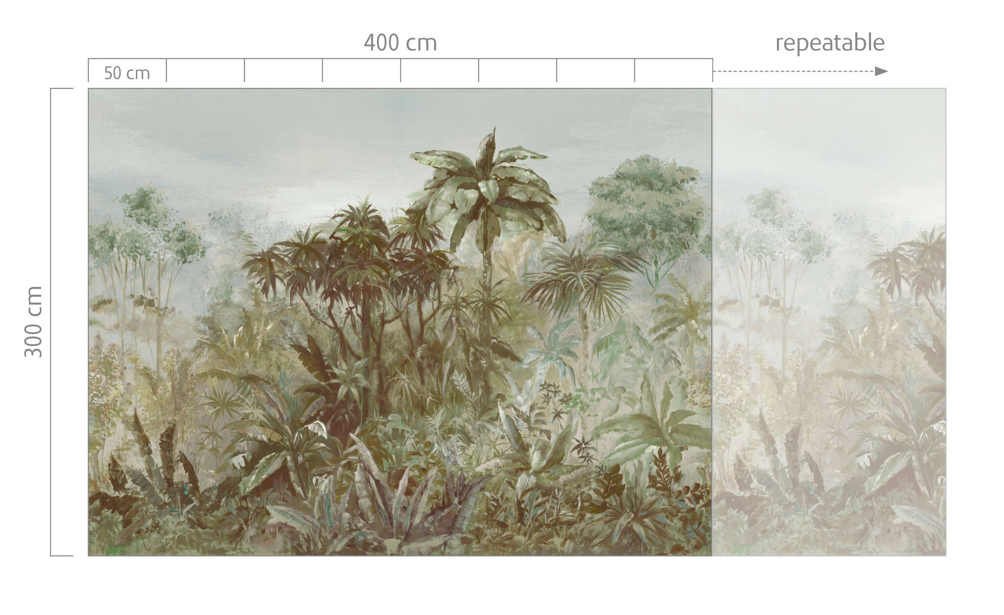 10-486063 Bildauschnitt 1 Florentine III rainforest wallpaper 486063