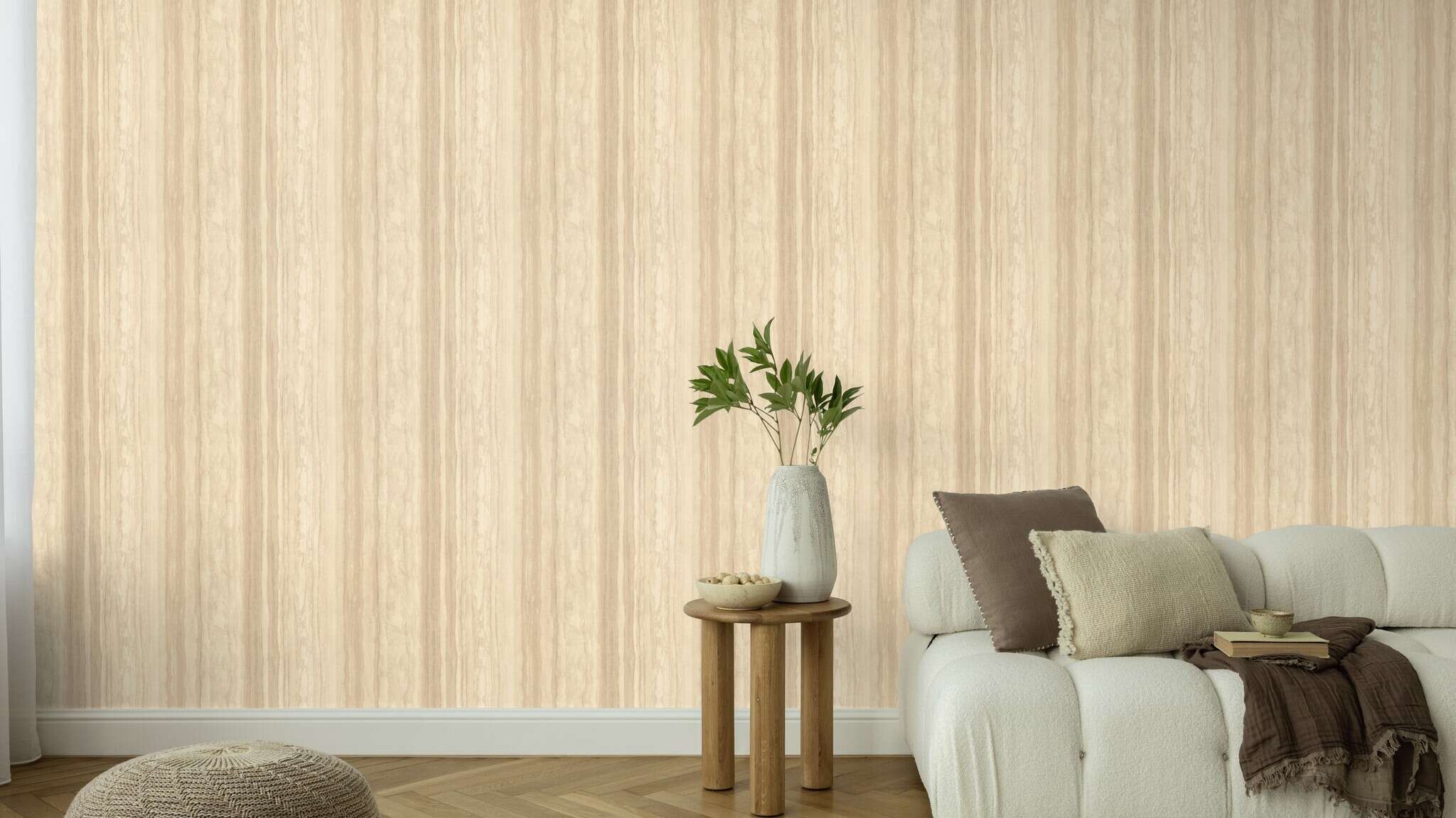 10-497335 Raumsituationen 2 Palazzo non-woven wallpaper in beige - Factory VI 497335