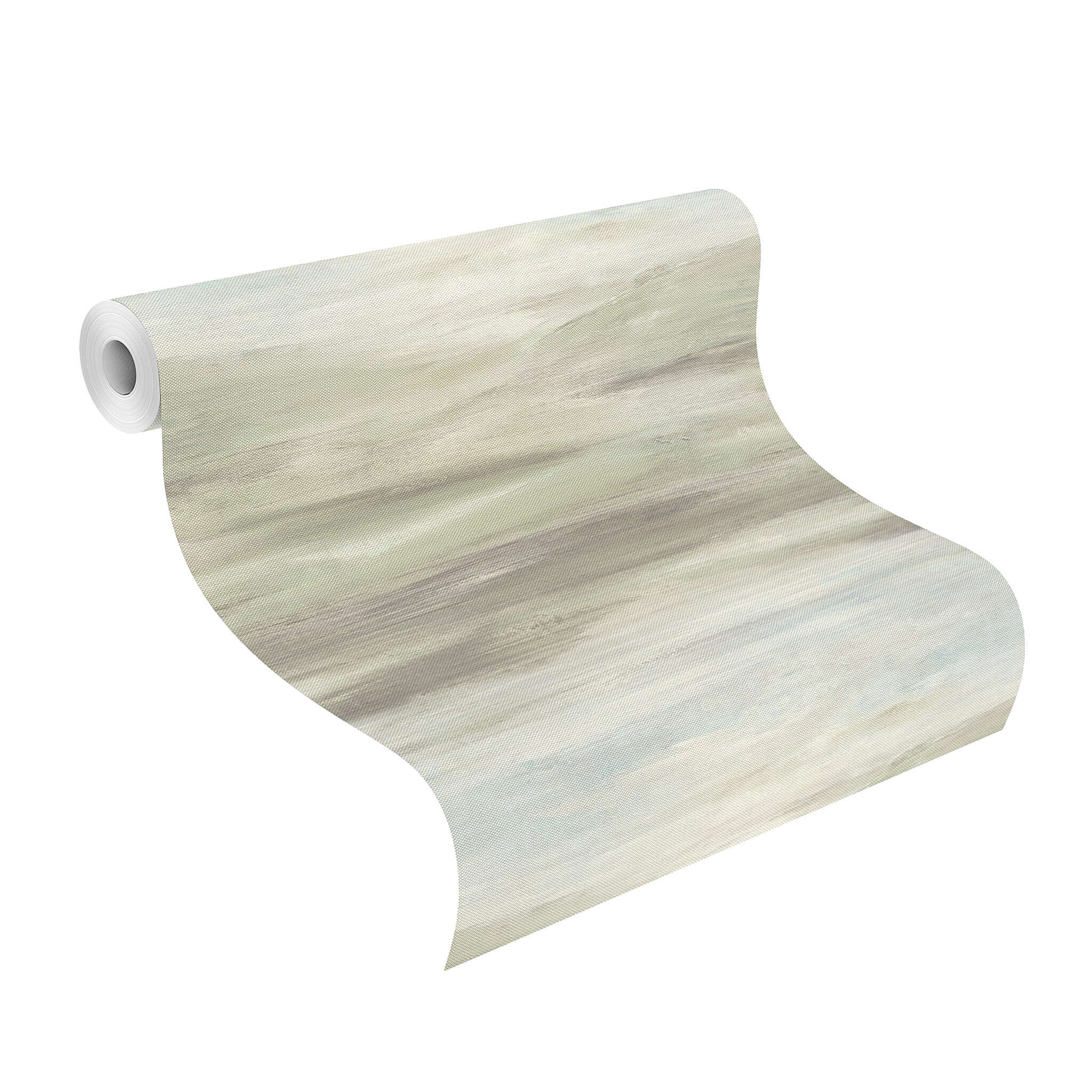 10-424614 Rolle abgerollt 1 Gradient non-woven wallpaper in green-pastel green Selection 424614