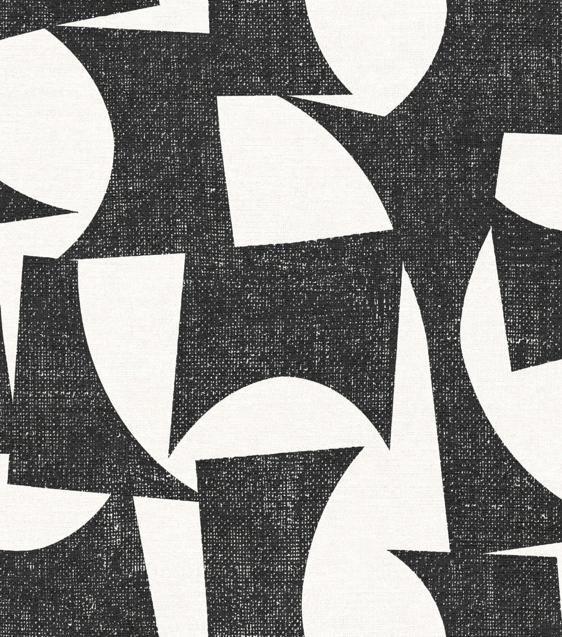 Fototapete Schöner Wohnen-Kollektion Abstract in Schwarz-Weiß 366747 SCHÖNER WOHNEN collection mural ABSTRACT in black and white photo wallpaper 366747