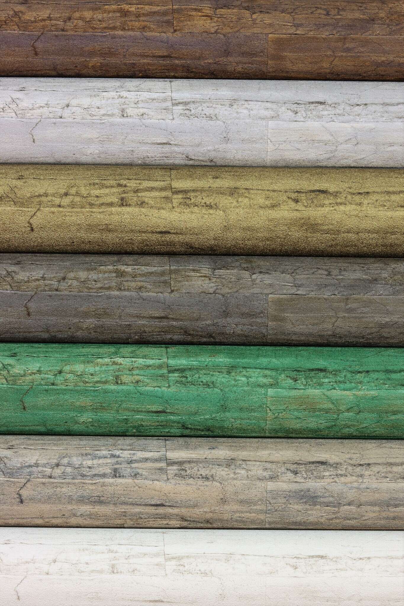 10-537031 Detailaufnahmen 2 Image détaillée de Papier peint avec poutres en bois et texture fine