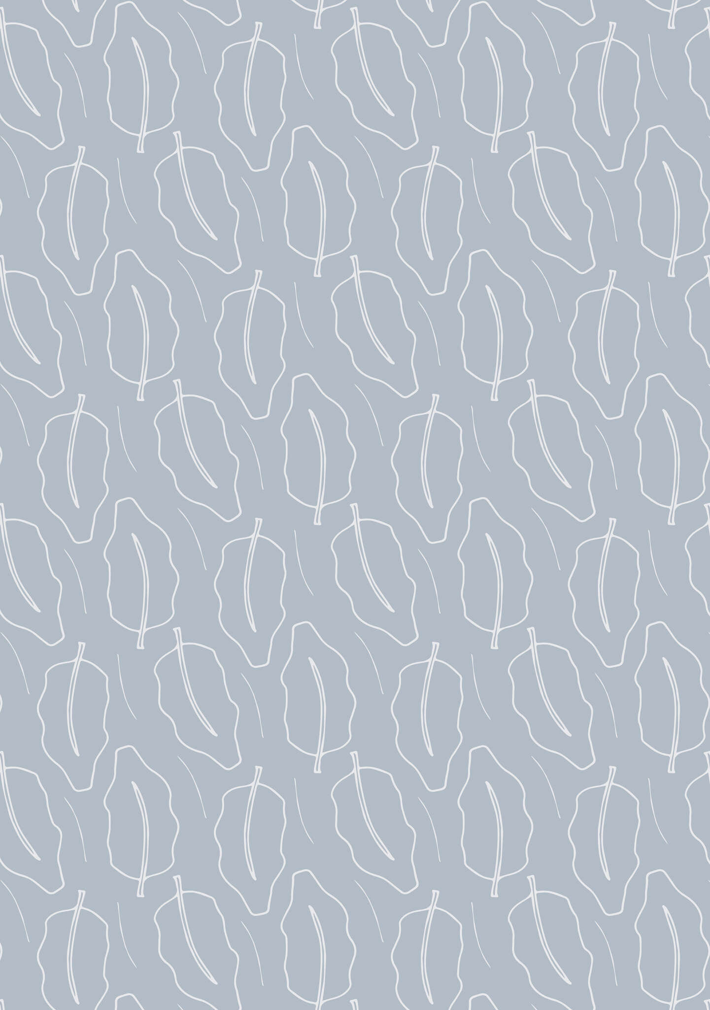 10-300201 Artikelscan 1 Wall mural Leavables in Blue | Roomblush - RB320