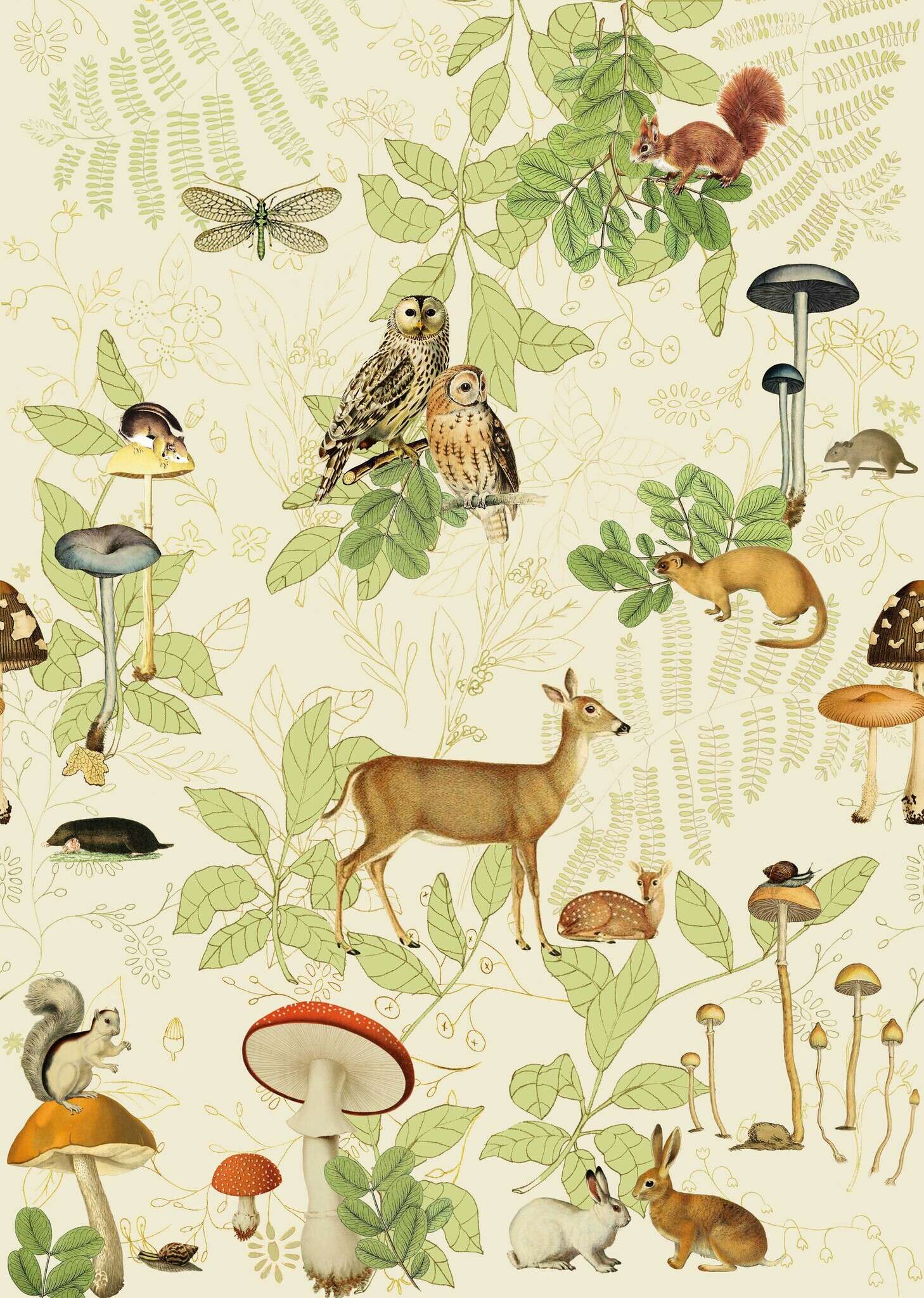 10-557657 Produktabbildung (ohne Scans) 1 Non-woven wallpaper in beige-light beige Selection 557657