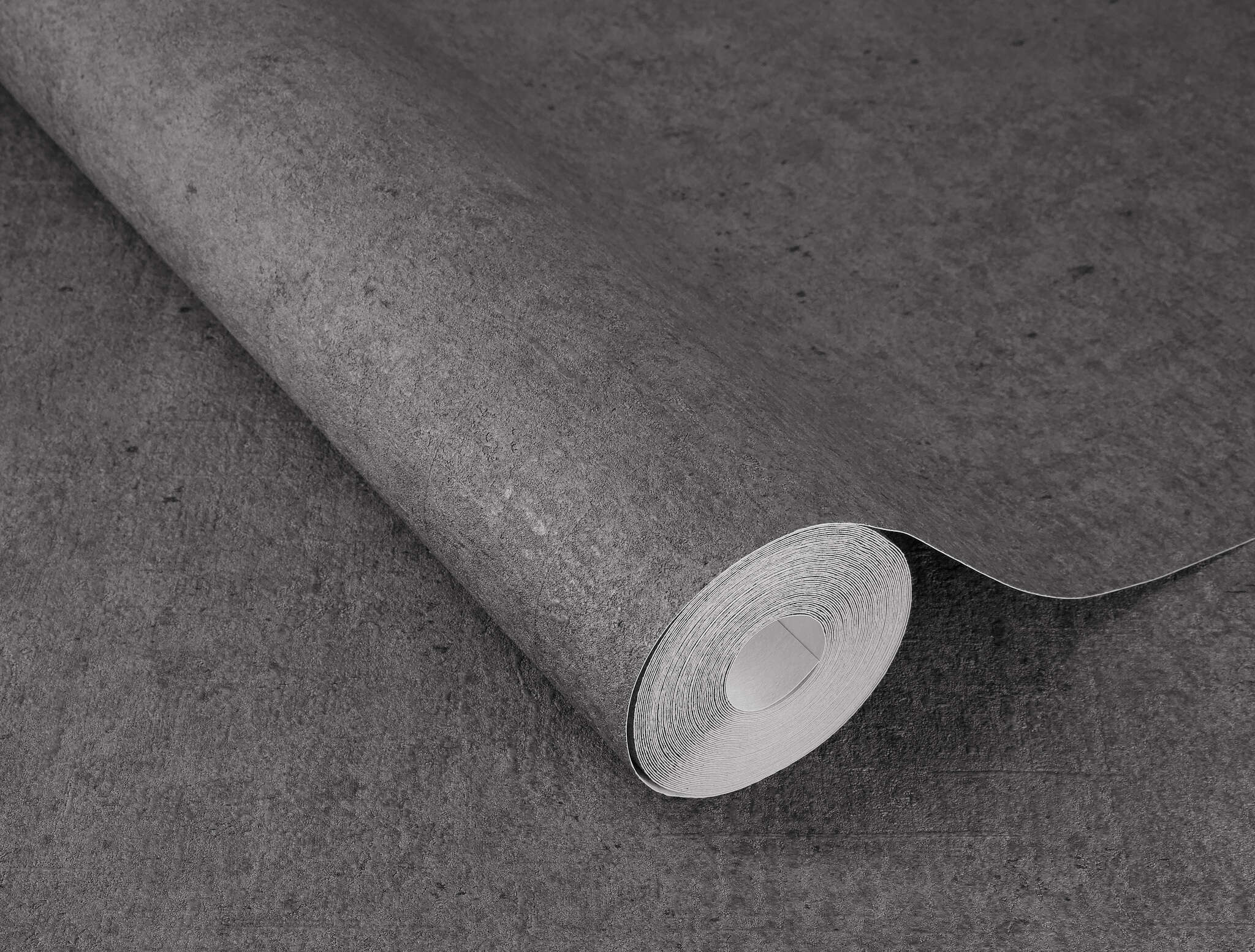 10-520927 Detailaufnahmen 6 Detailed image of Single-colour wallpaper with concrete look