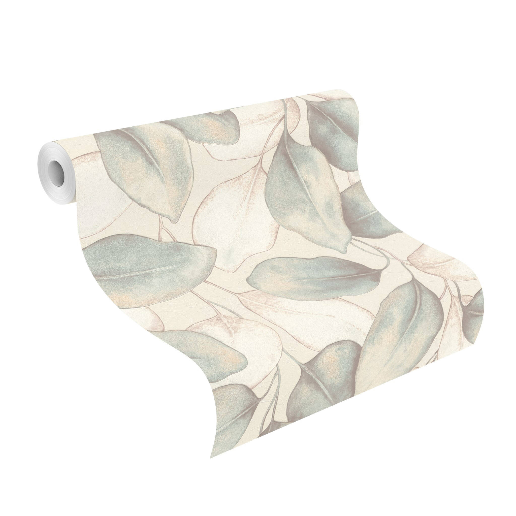 10-659863 Rolle abgerollt 1 Papier peint intissé orange-taupe Incanto 659863