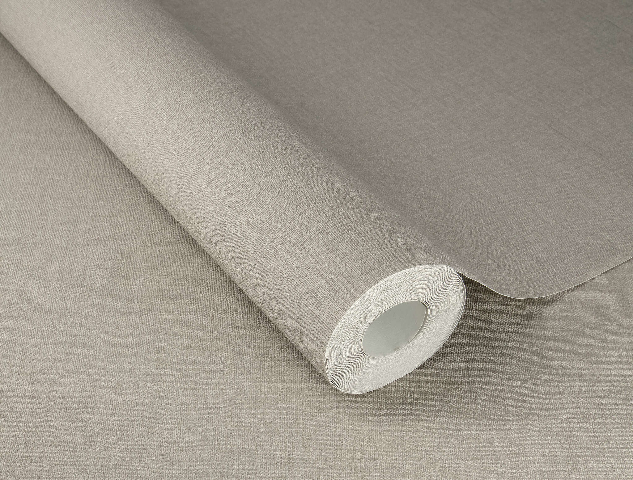 10-981186 Detailaufnahmen 1 Linen look non-woven wallpaper in gray-dark gray My Cottage 981186