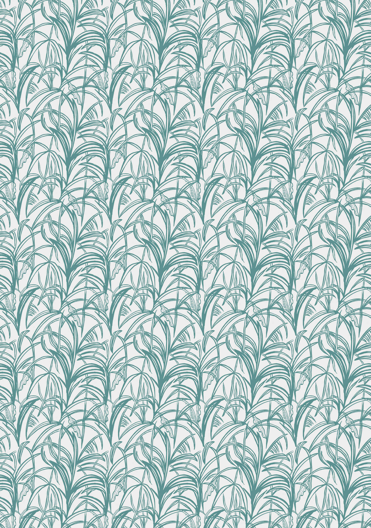 10-300155 Artikelscan 1 Wall mural Palmleaves in Green | Roomblush - RB218