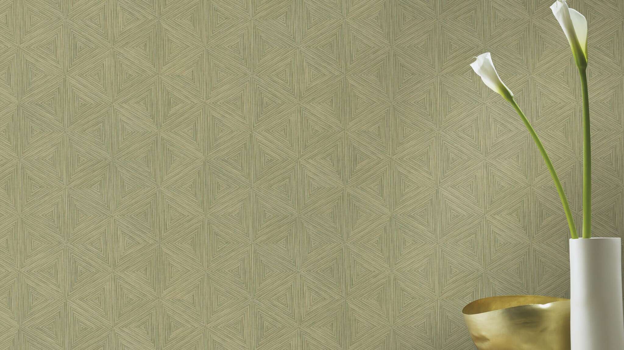 10-571288 Raumsituationen 4 Non-woven wallpaper in green Back To Nature 571288