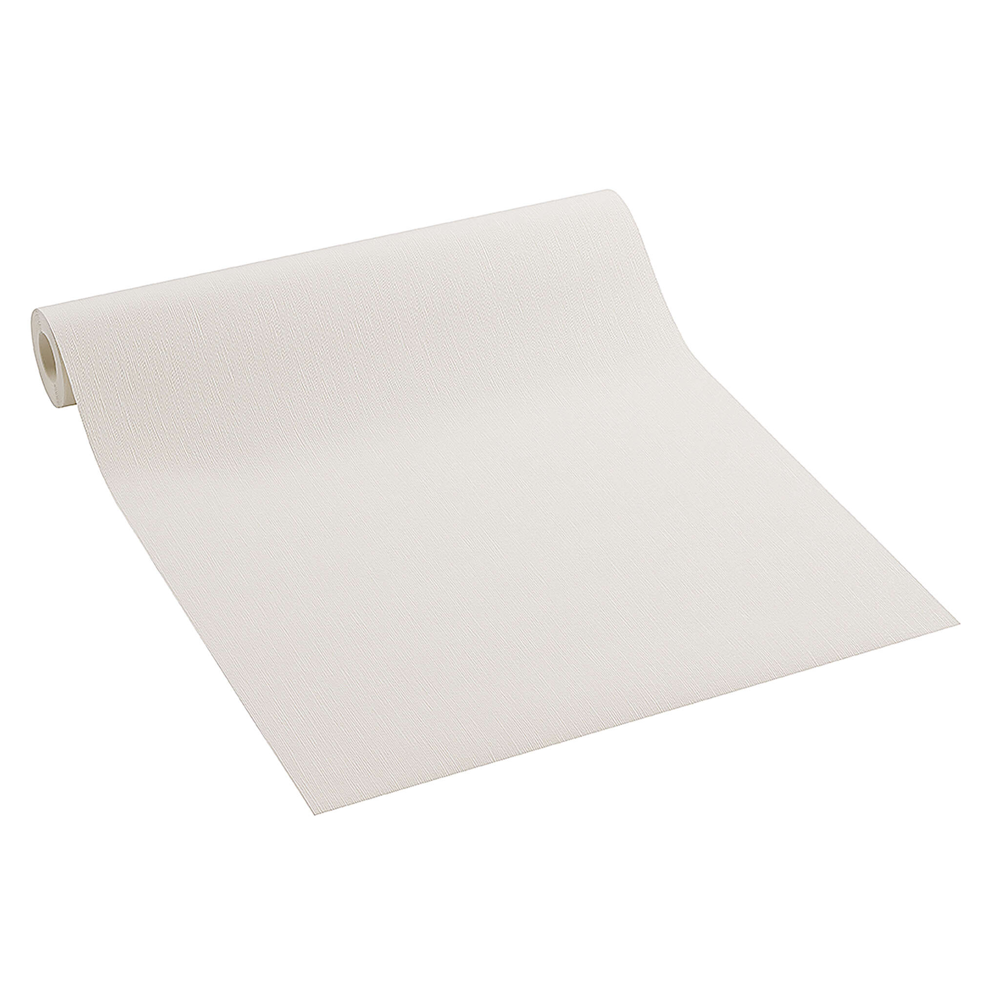 10-419900 Rolle abgerollt 3 Structure papier peint intissé blanc-crème Selection 419900