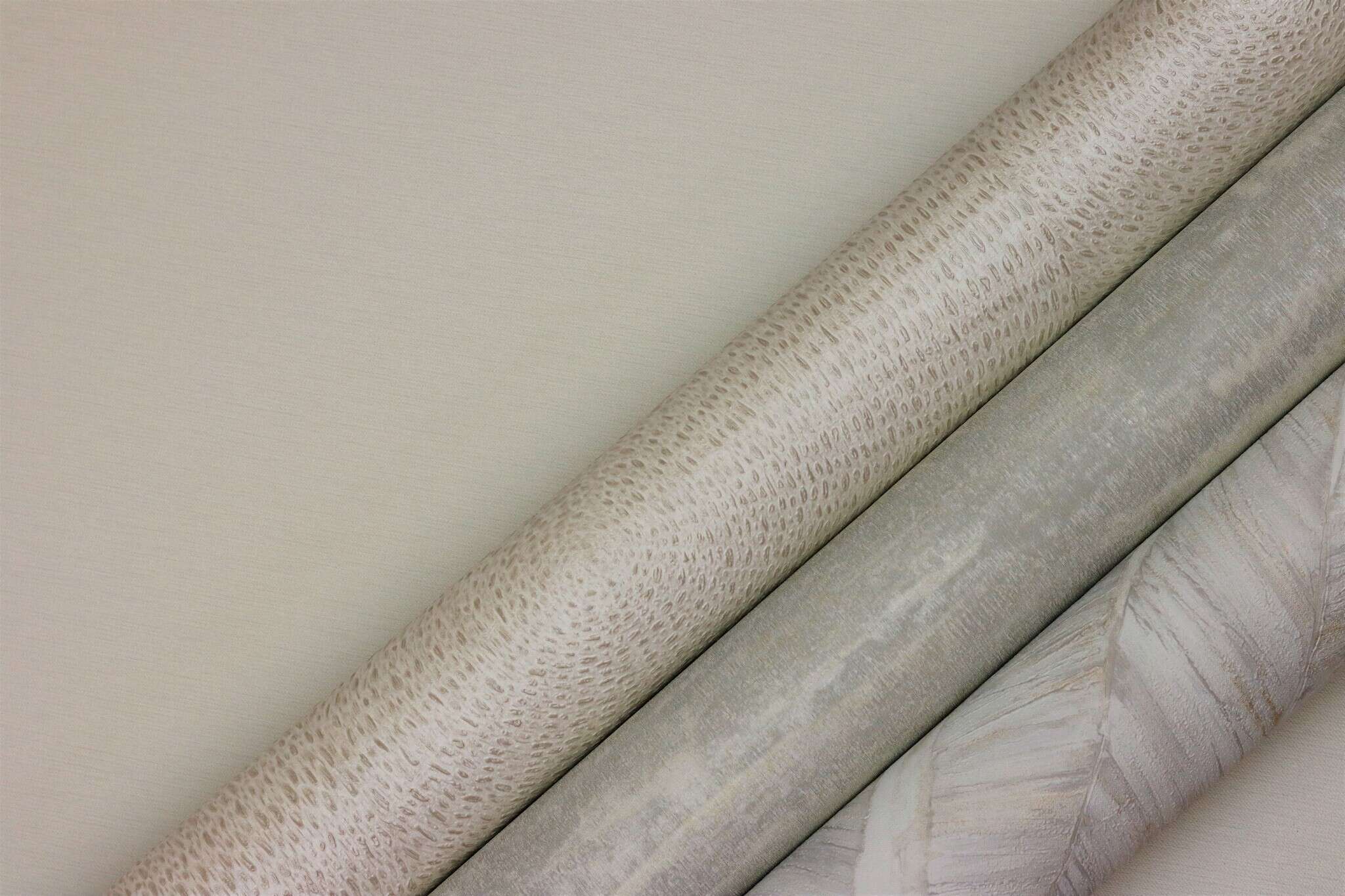 10-979350 Detailaufnahmen 6 Plain non-woven wallpaper in white-cream white Wall Textures XL Vol. 3 979350