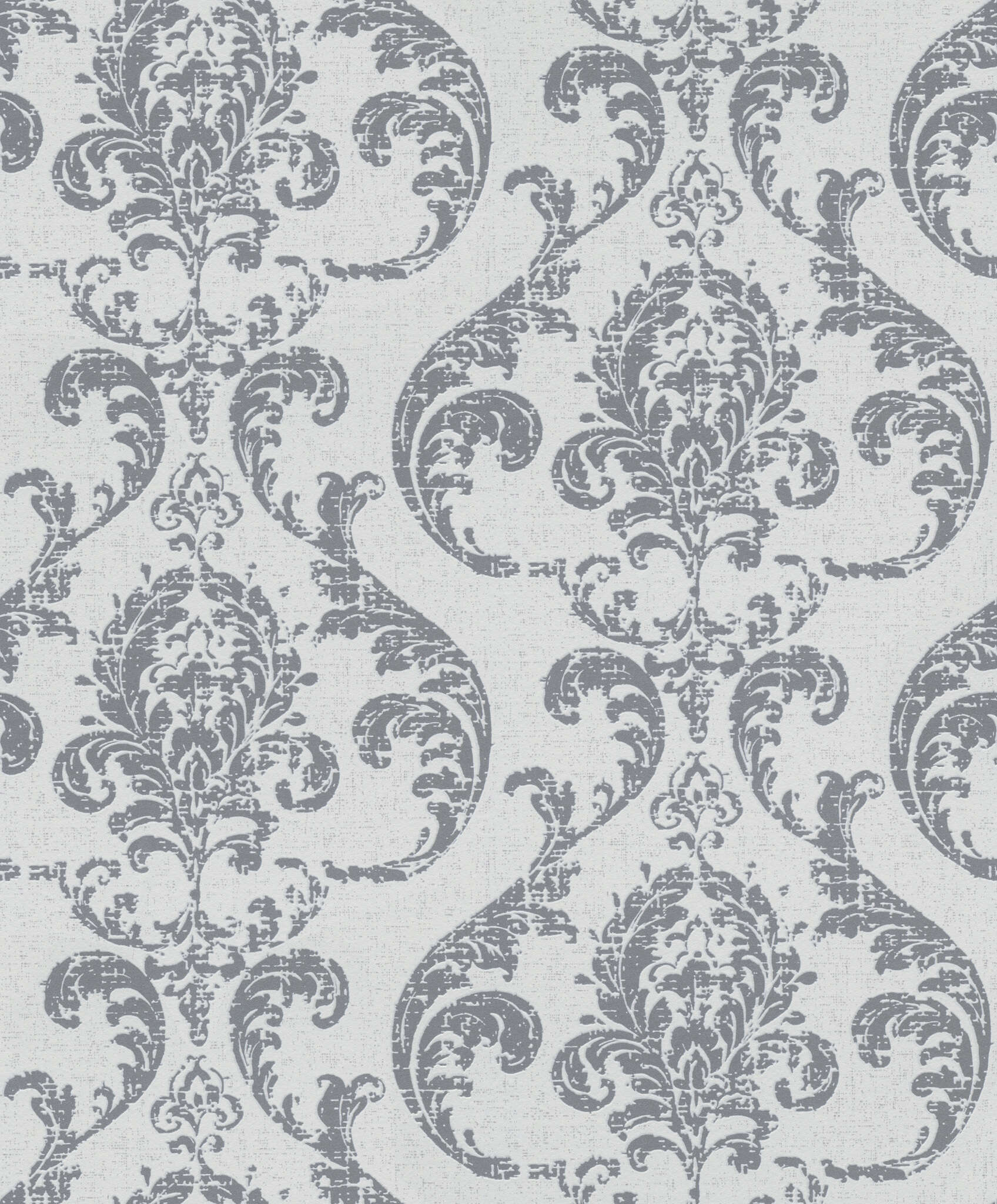 10-315615 Artikelscan 1 Stylish baroque look in silver grey design on a light background – elegant and modern.