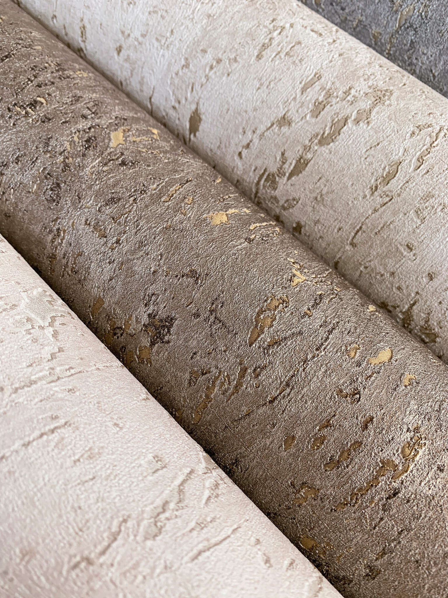 10-538311 Detailaufnahmen 2 Detailed image of Wallpaper with vintage cork look