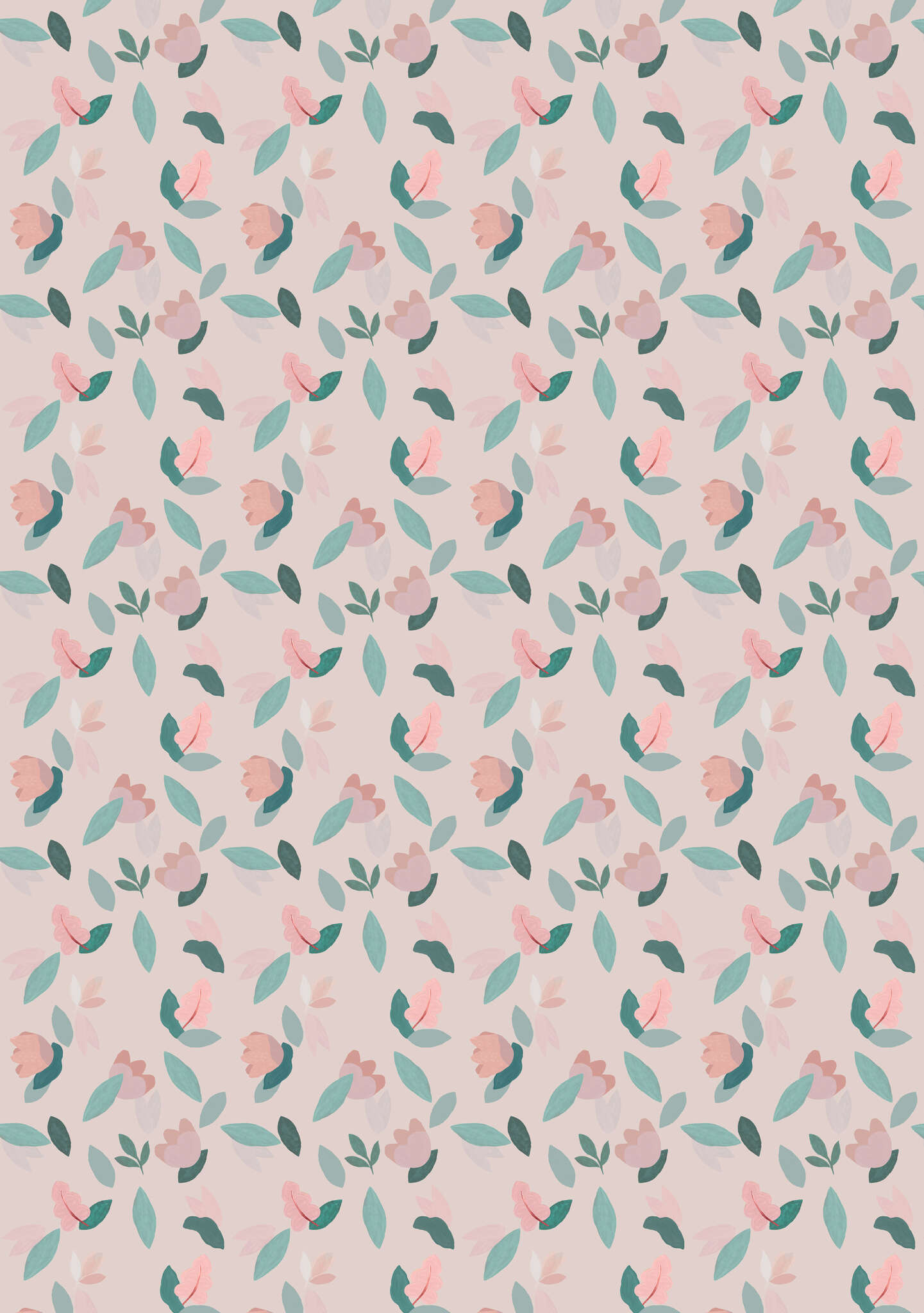 Non-woven wallpaper ParisParis in Pink | Roomblush - RB206