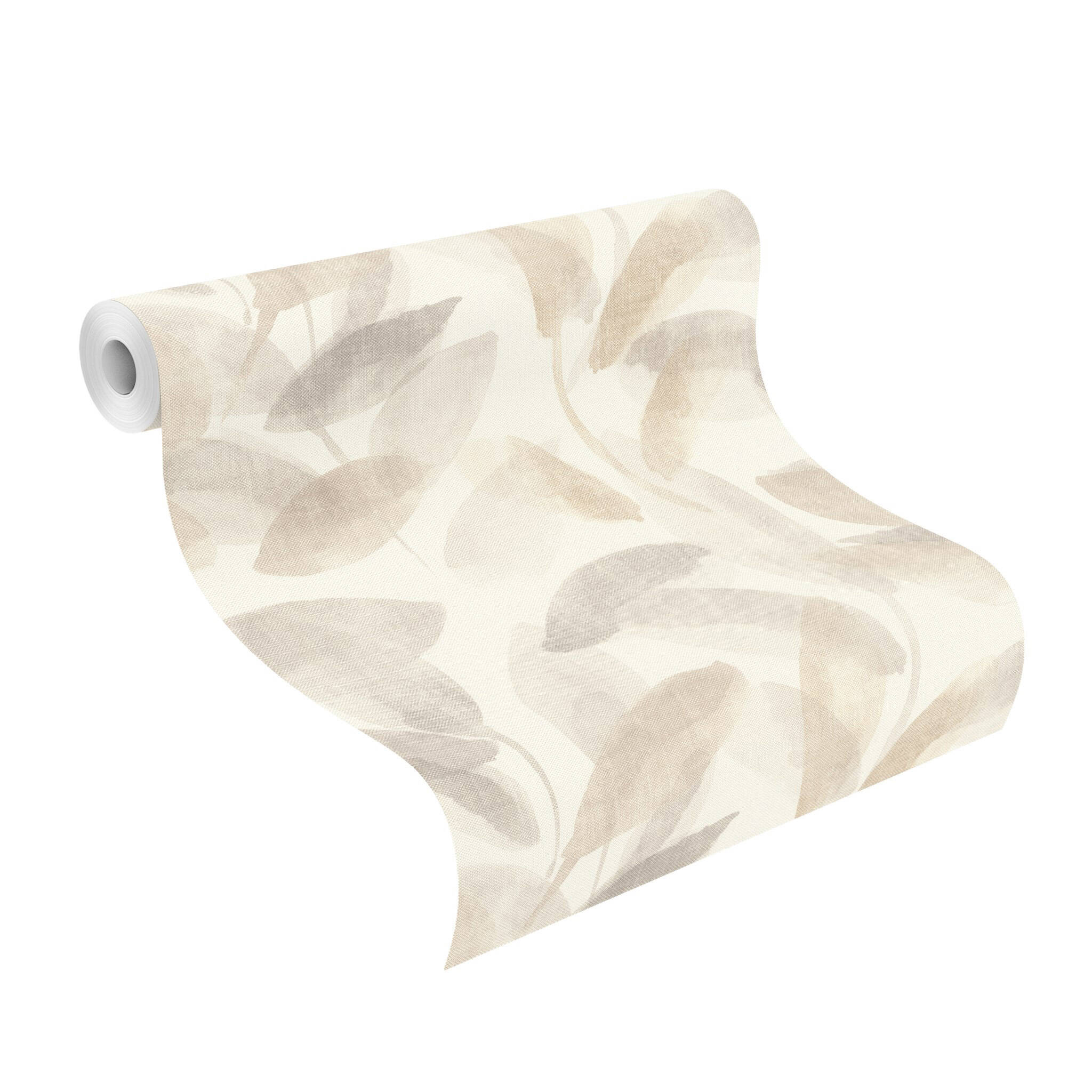 10-416336 Rolle abgerollt 1 Non-woven wallpaper in beige Selection vinyl/non-woven 416336