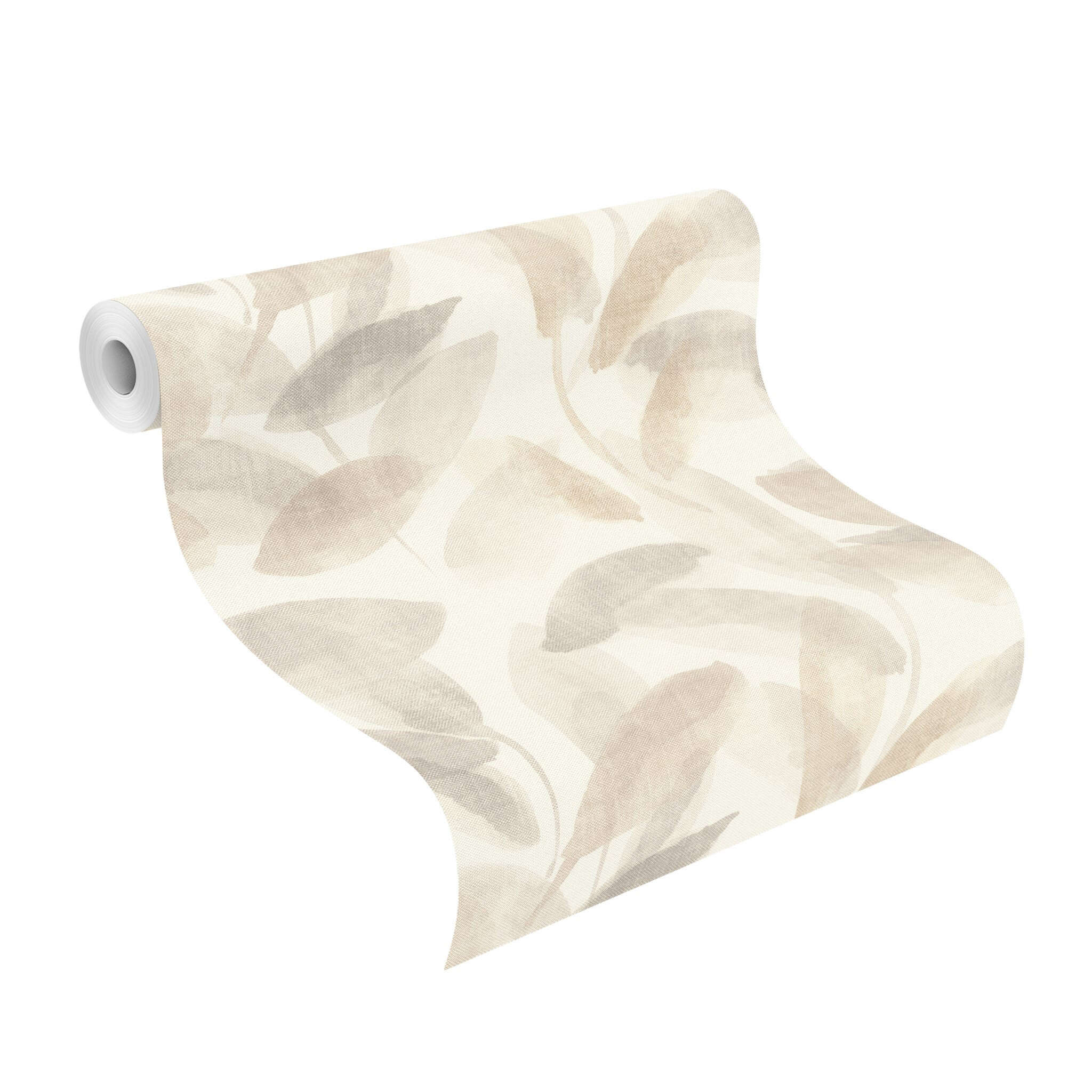 10-416336 Rolle abgerollt 1 Non-woven wallpaper in beige Selection vinyl/non-woven 416336