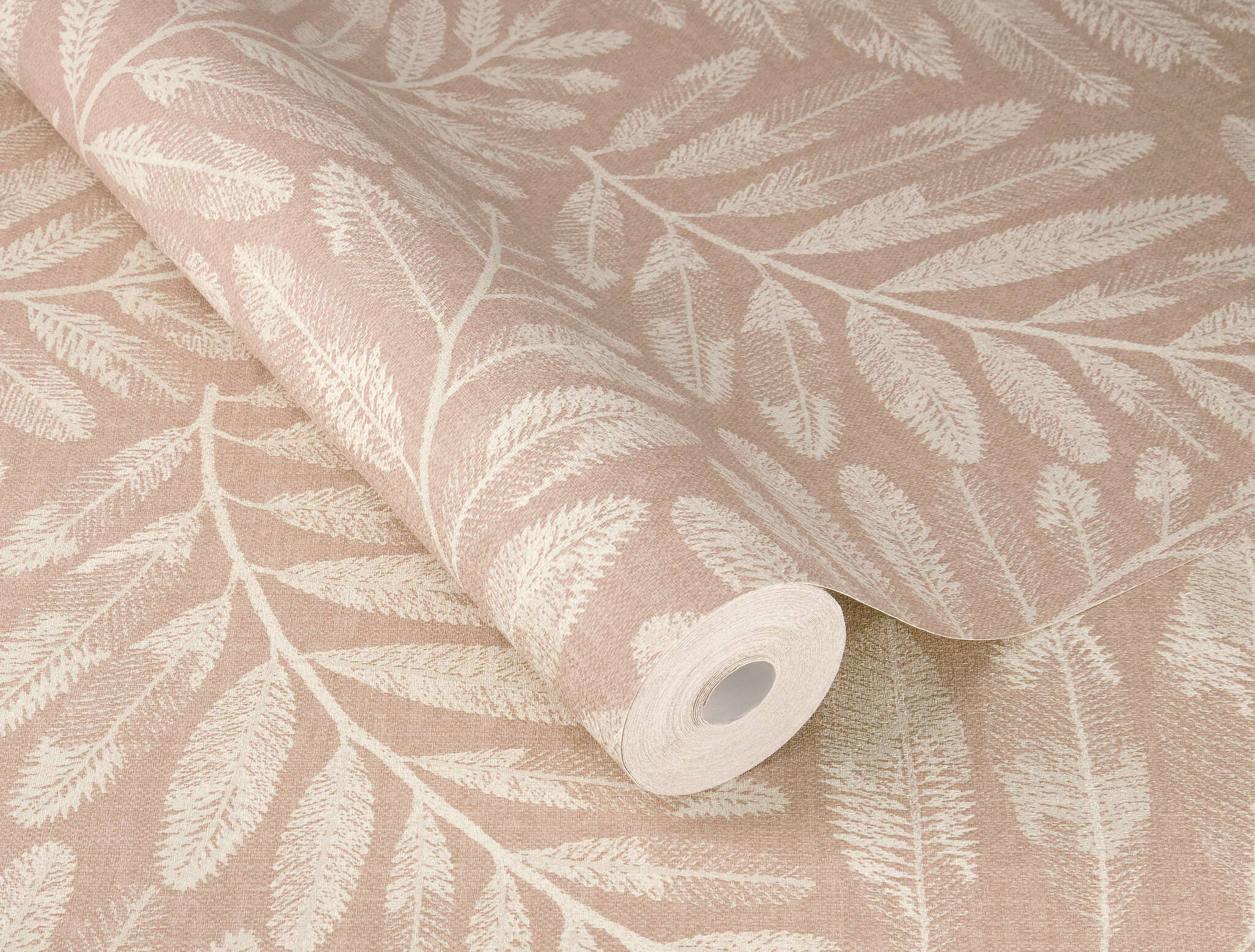 10-709544 Detailaufnahmen 1 Non-woven wallpaper in red-sage Farmhouse 709544