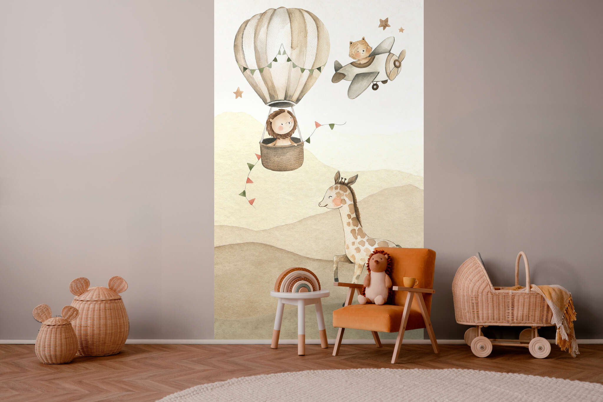 10-367997 Raumbilder 1 Vliestapete in Beige Kids World II 367997