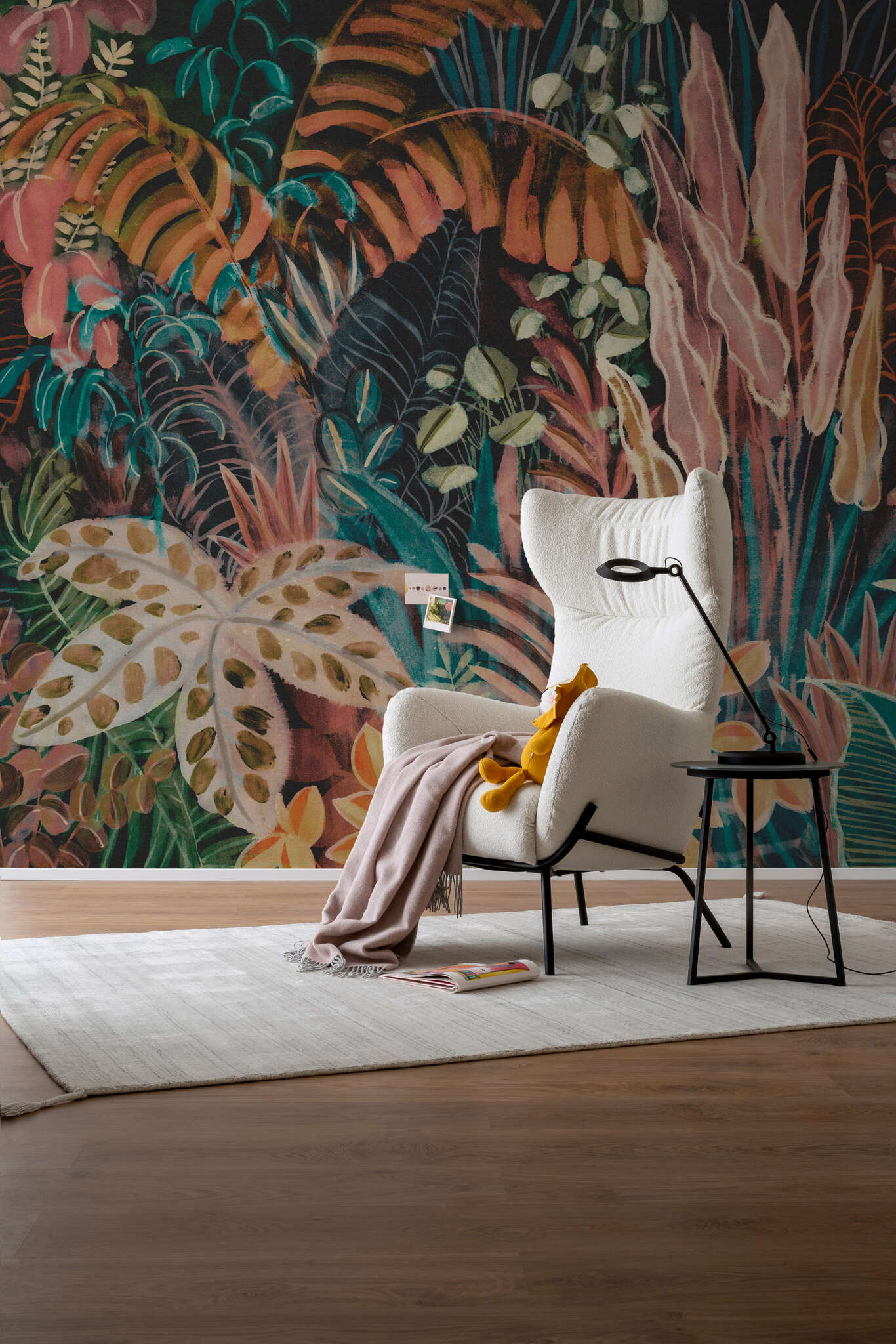 10-366693 Raumbilder 1 SCHÖNER WOHNEN-Kollektion Wandbild XXL BOTANICAL in Schwarz 366693