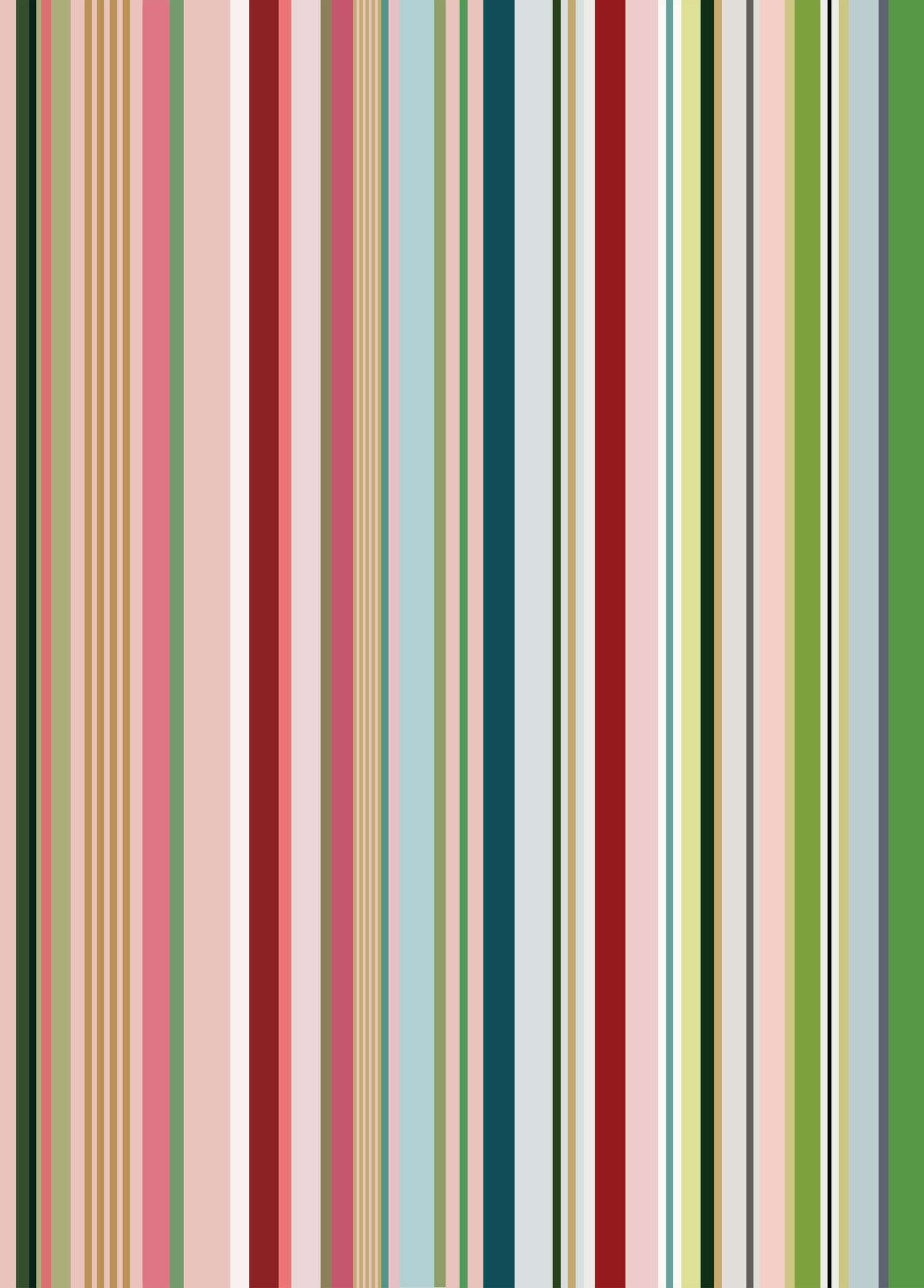 10-539134 Artikelscan 1 Club botanique photo wallpaper with stripes 539134