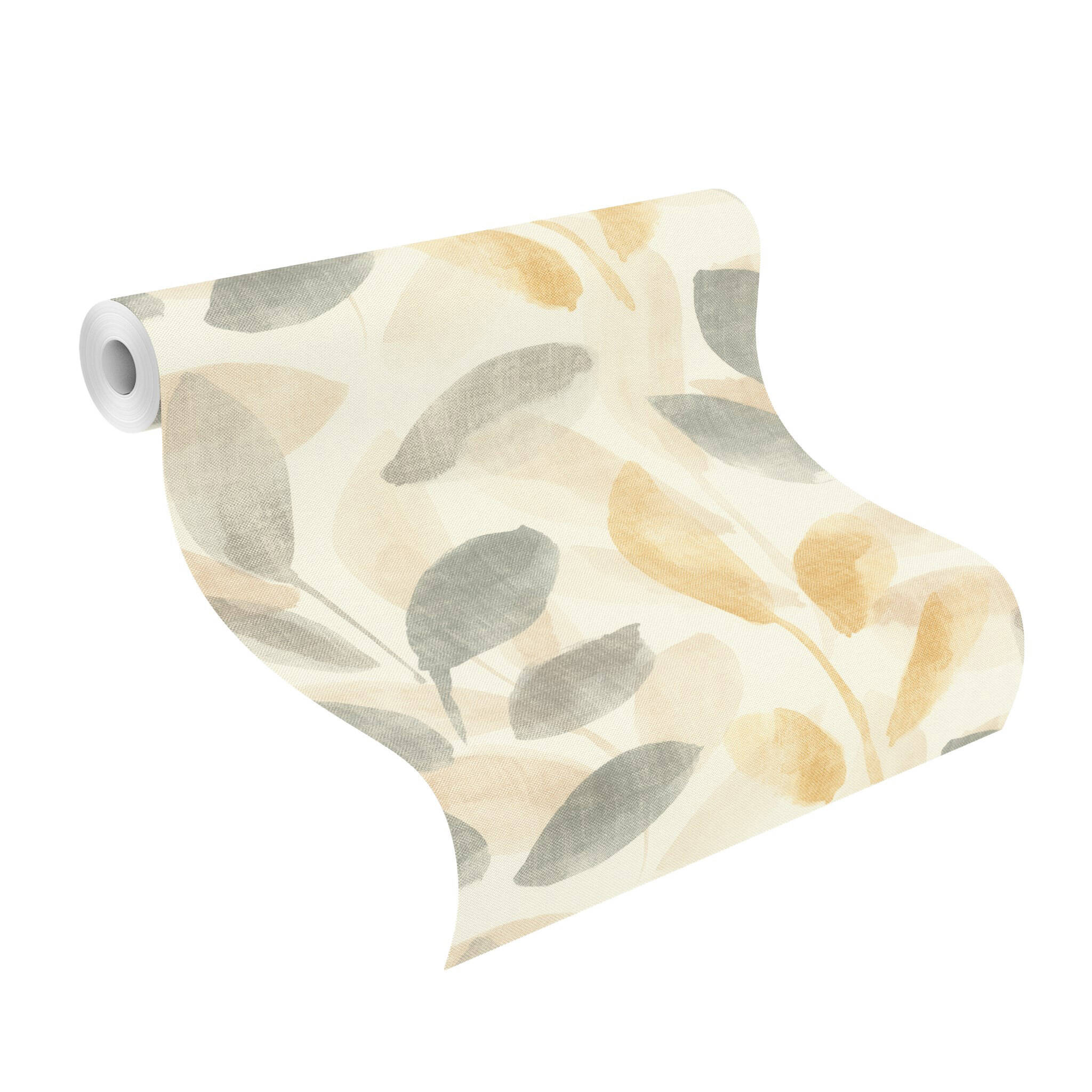 10-416329 Rolle abgerollt 1 Vliestapete in Beige Liverna 416329