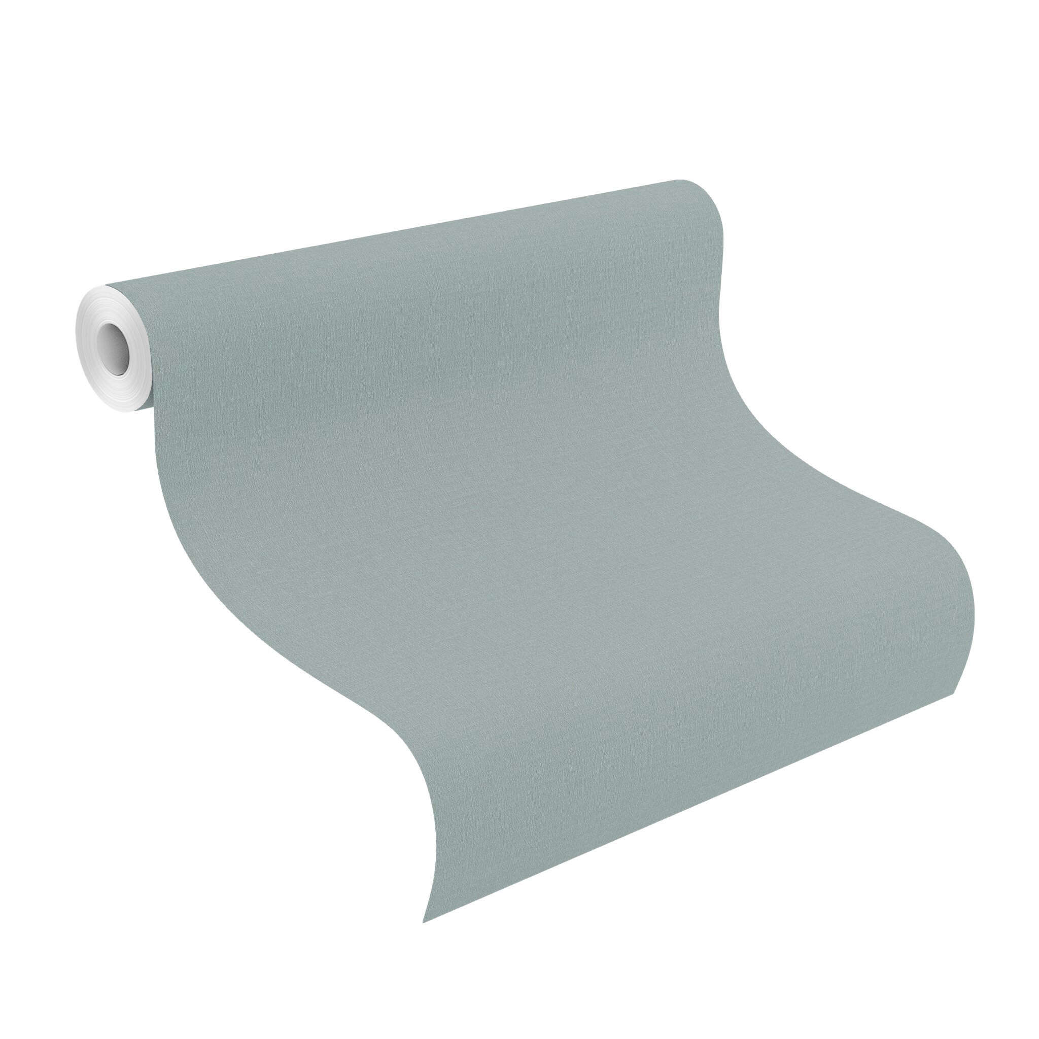 10-555981 Rolle abgerollt 1 Papier peint uni intissé bleu Liverna 555981