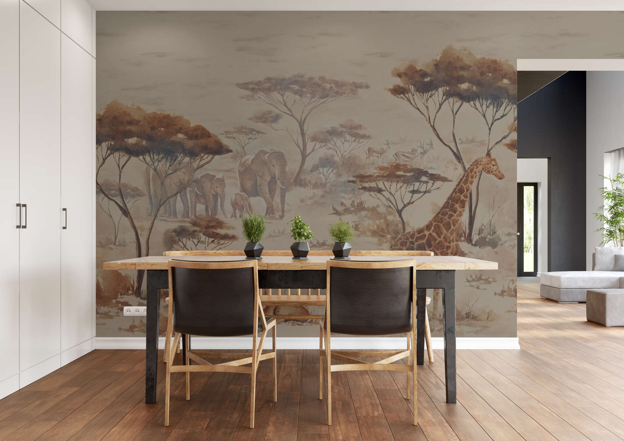 10-363685 Raumsituationen 1 Papier peint Safari - African Queen III 363685