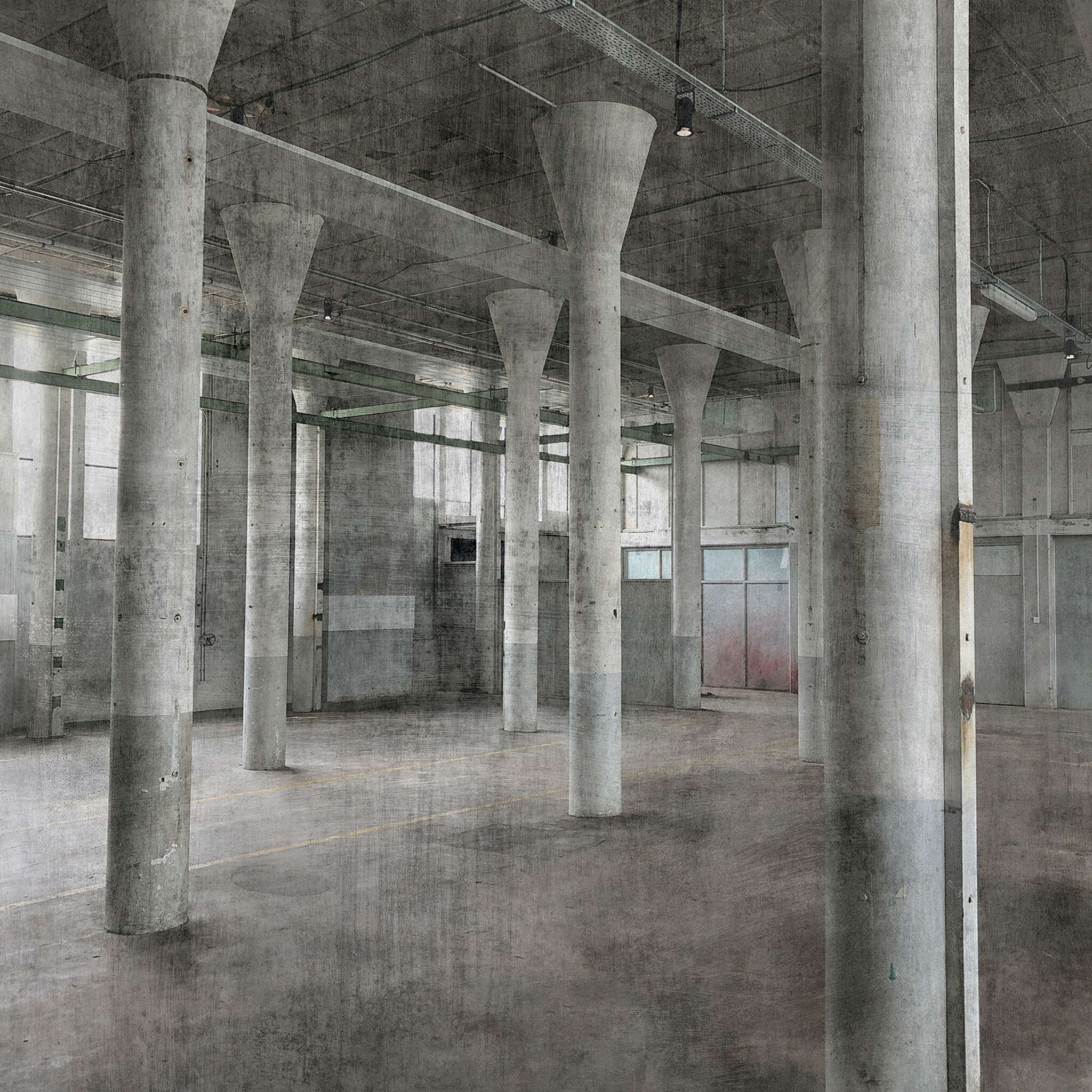 10-429725 D2C Vorschaubild 1 Factory IV Fototapete Fabrikhalle 429725