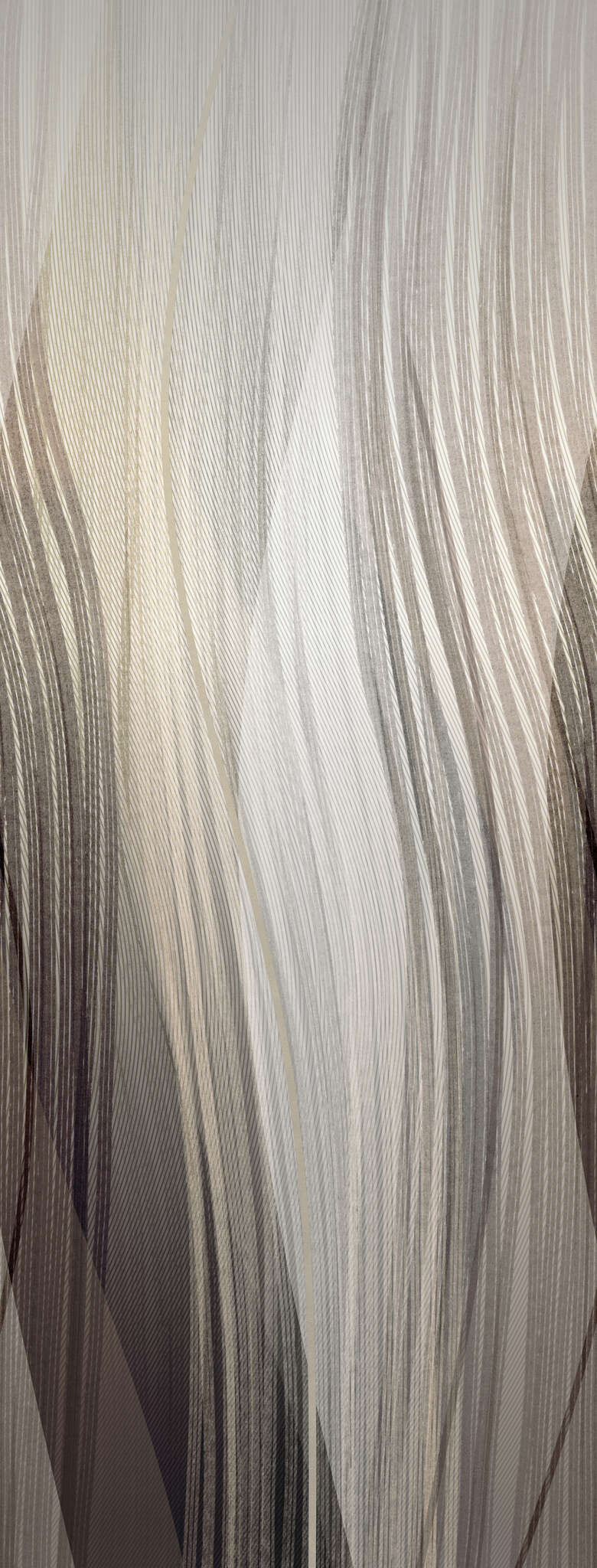 10-367836 Artikelscan 1 Non-woven wallpaper in brown-mint Incanto 367836