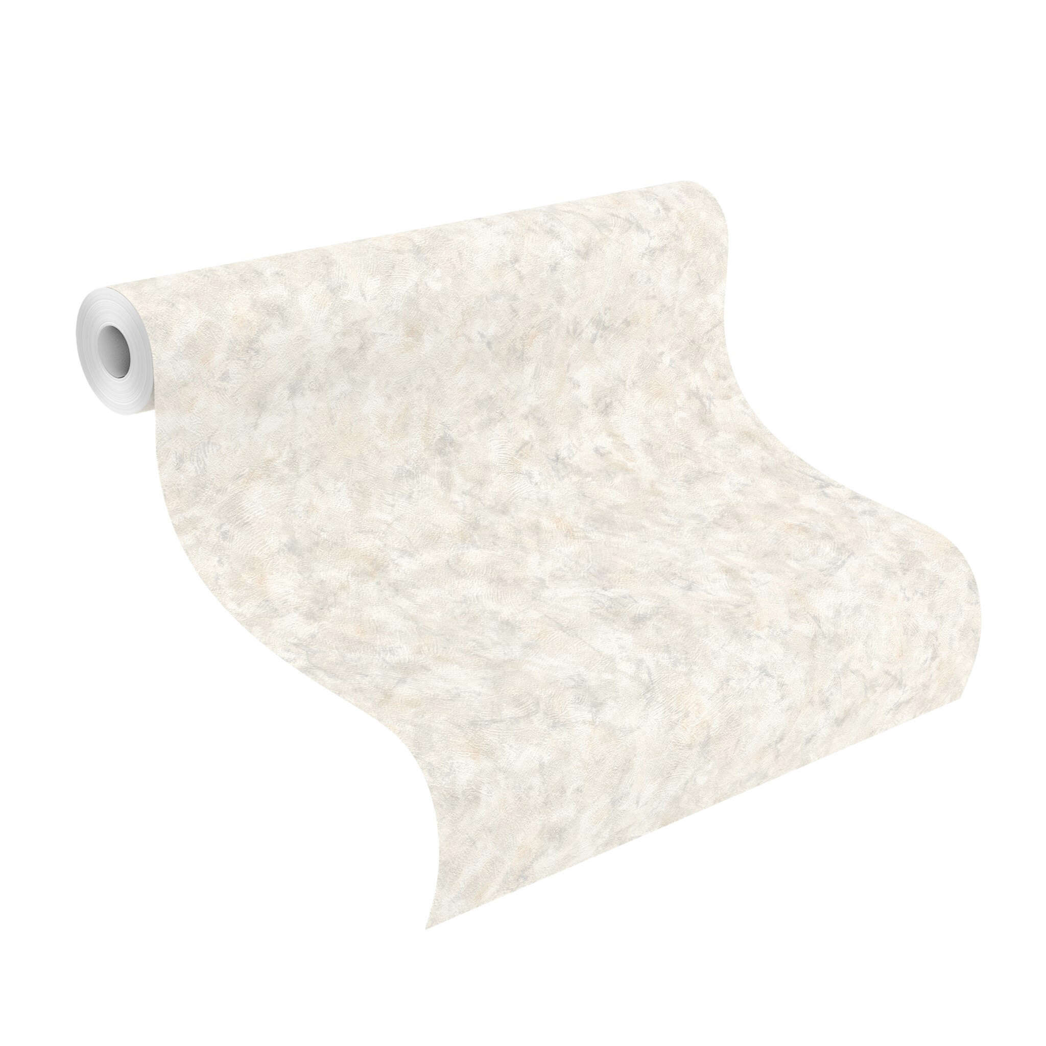 10-218039 Rolle abgerollt 1 Paper wallpaper in gray Selection paper 218039