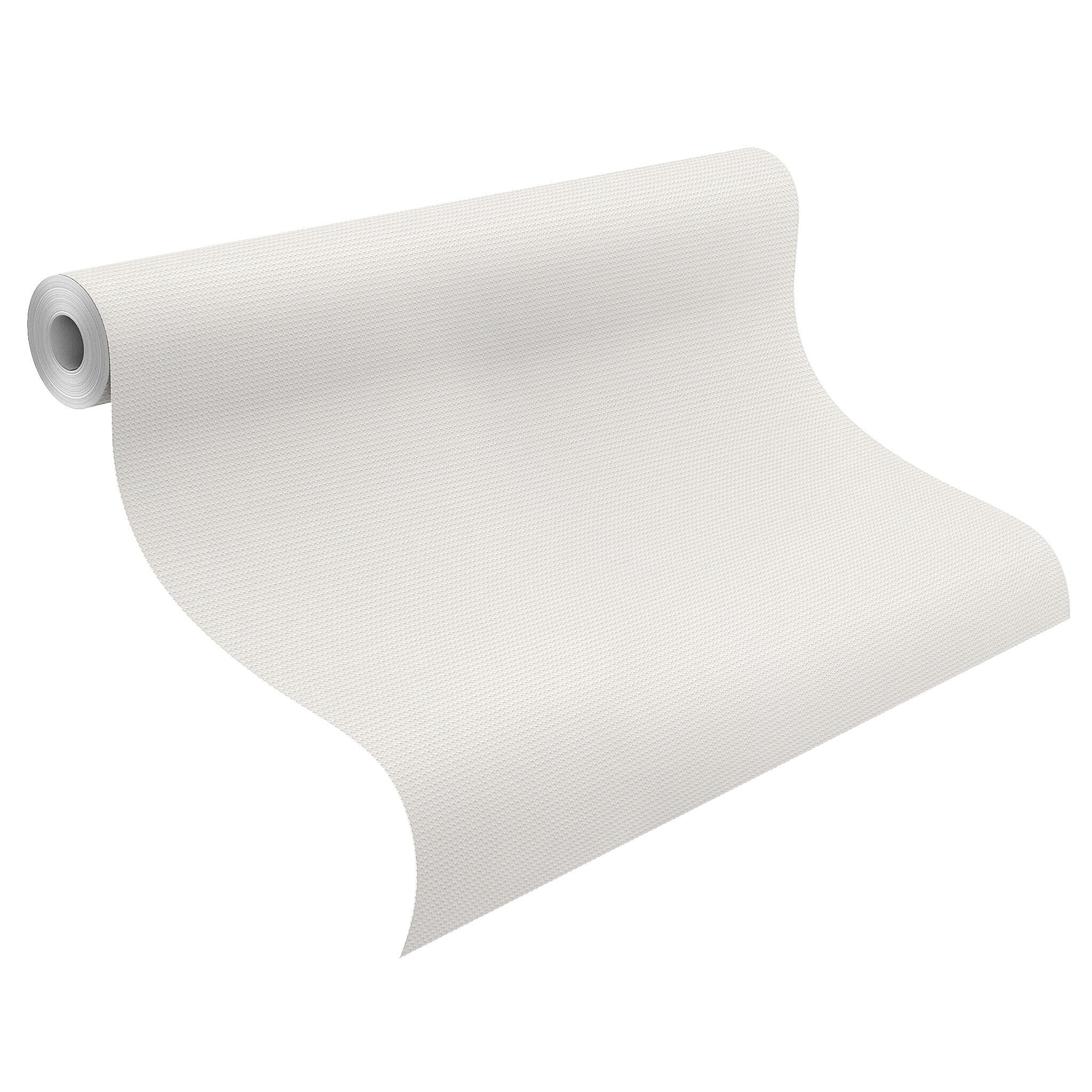 10-327403 Rolle abgerollt 1 Bauhaus wallpaper white paintable 327403