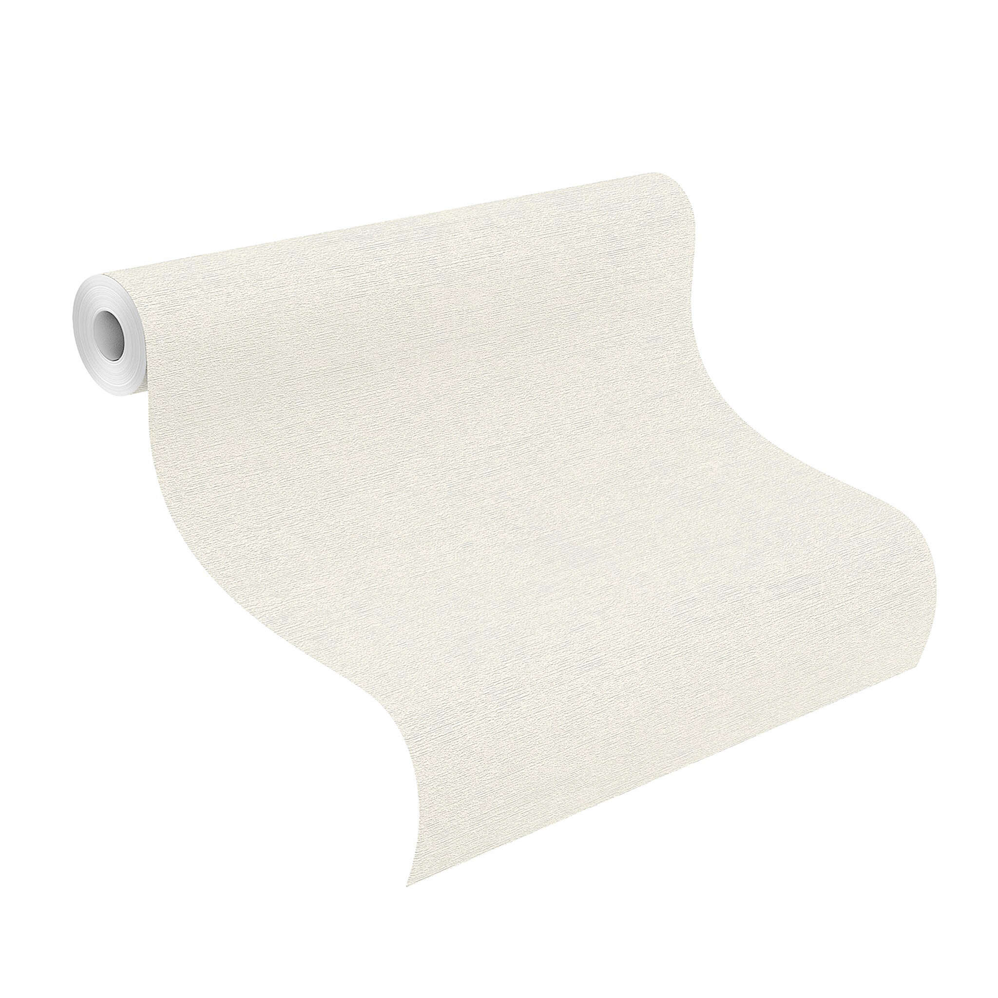 10-654110 Rolle abgerollt 1 Structure papier peint intissé blanc - Welcome Home 654110