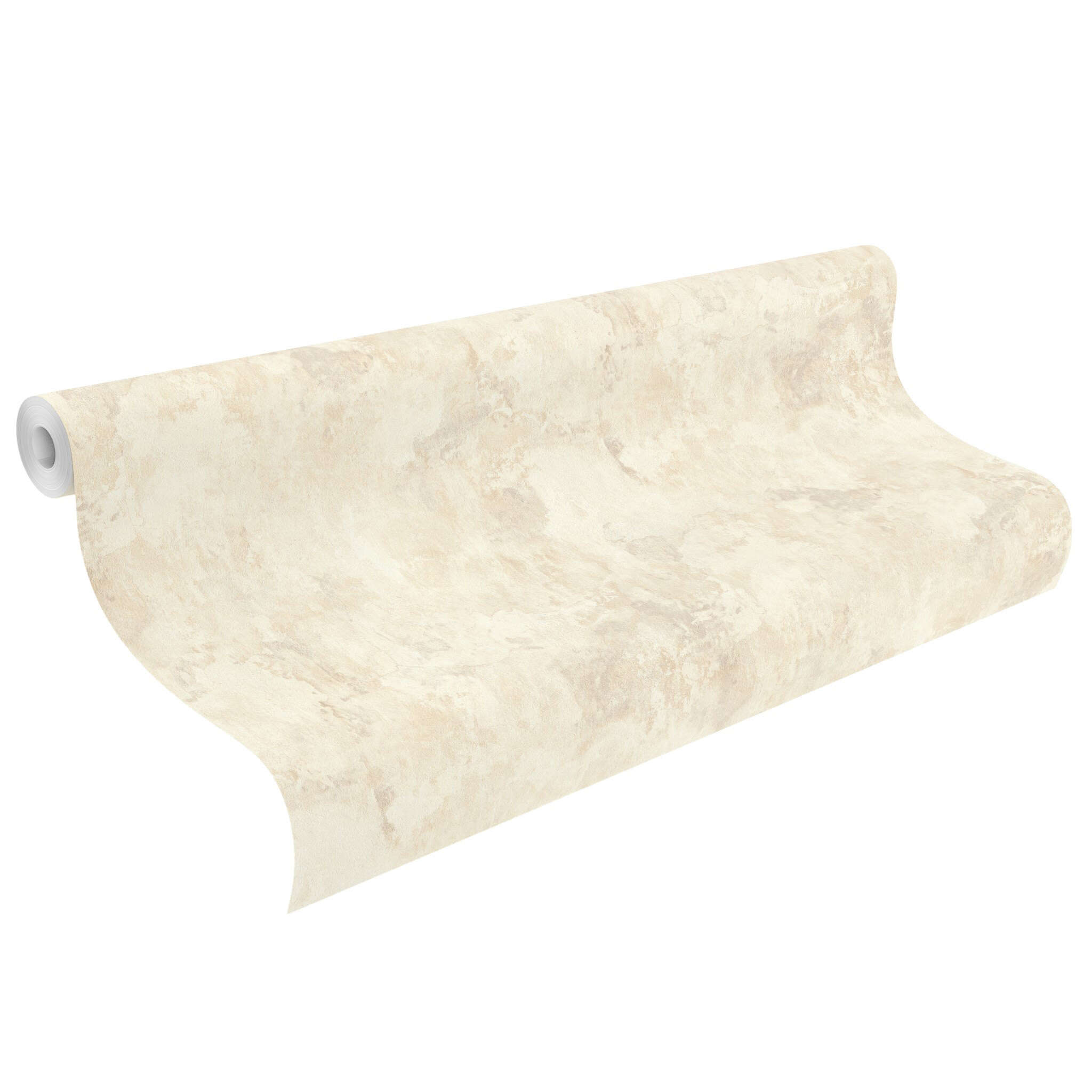 10-944099 Rolle abgerollt 1 Putzoptik Vliestapete in Beige Ancona 944099