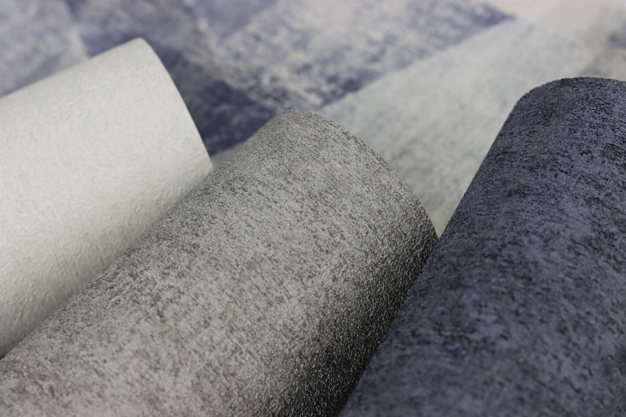 10-617146 Detailaufnahmen 34 Detailed image of Single-colour wallpaper with a rough plaster look