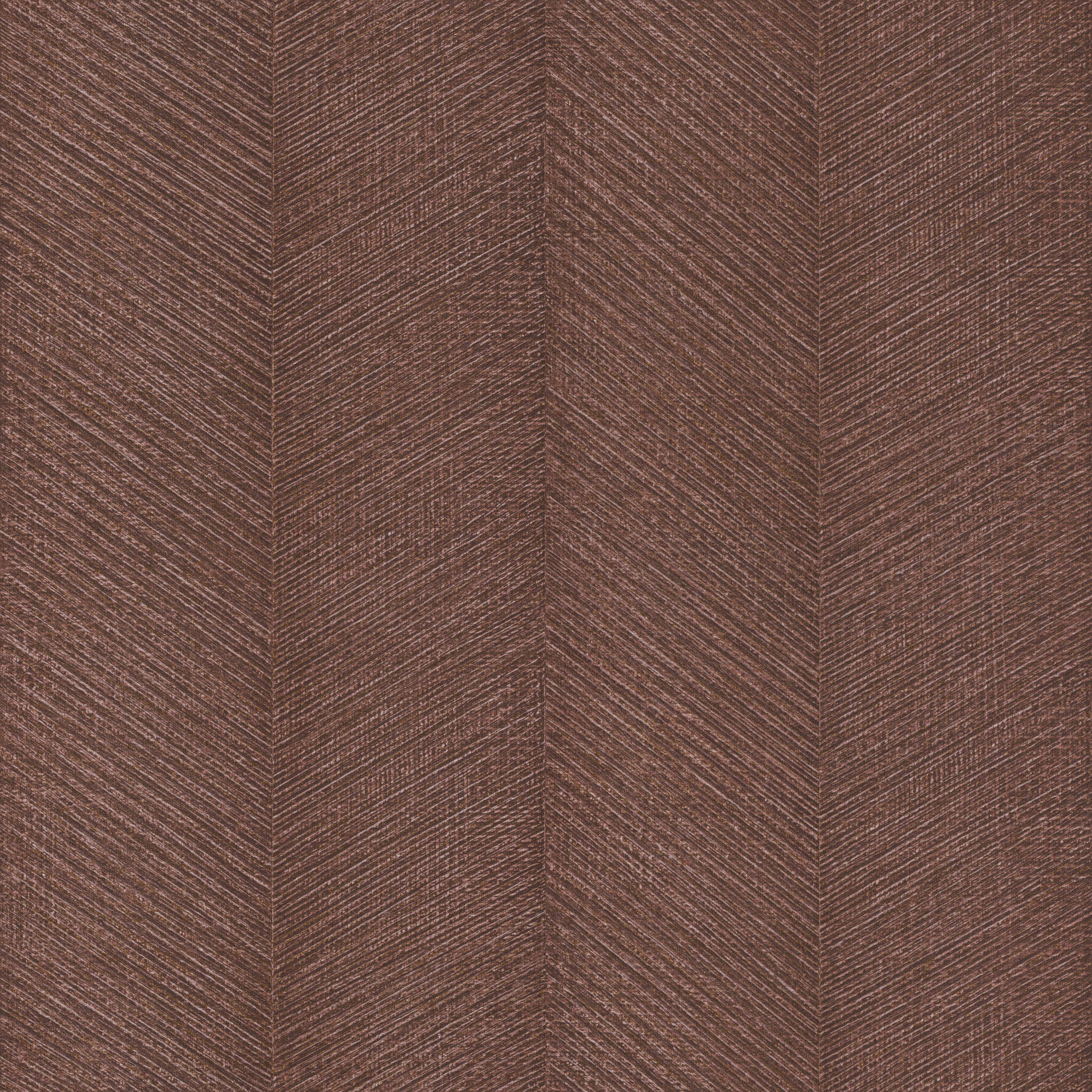 Diagonal Vliestapete in Braun-Messing dunkel Amara 720365
