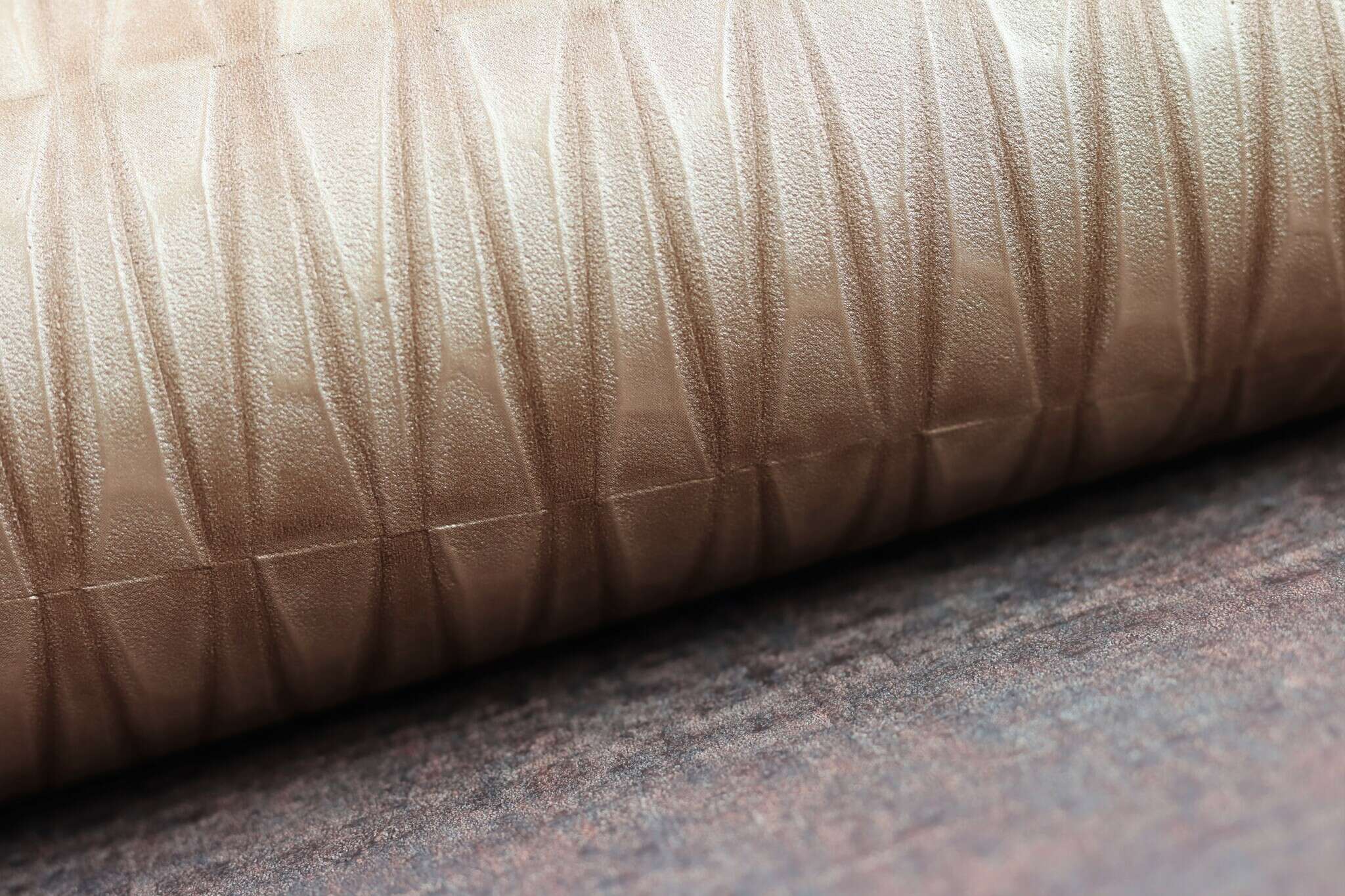 10-428445 Detailaufnahmen 5 Non-woven wallpaper in brown-copper brown Selection 428445