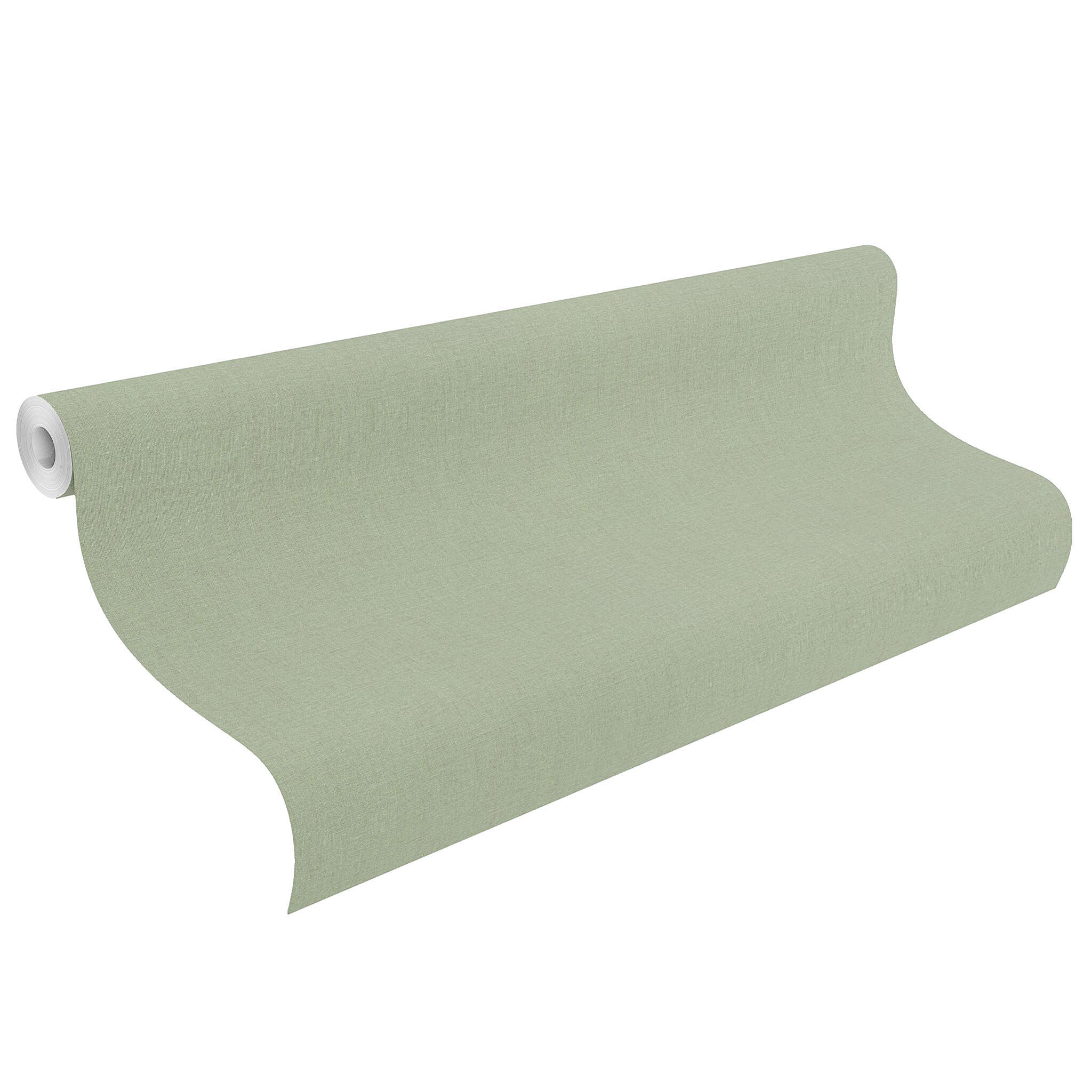 10-820065 Rolle abgerollt 1 Non-woven wallpaper in green-sage Florentine XL2 820065